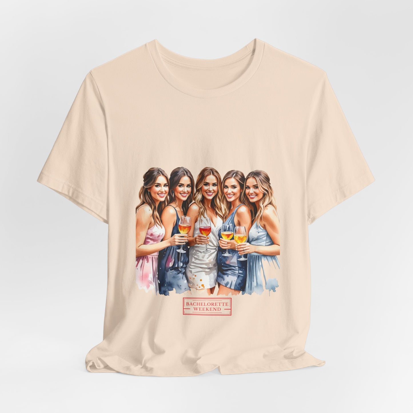 Bride's Babes Short Sleeve Tee | Perfect for Bridal Party, Bachelorette Celebration, Gifts for Bride Tribe, Summer Events