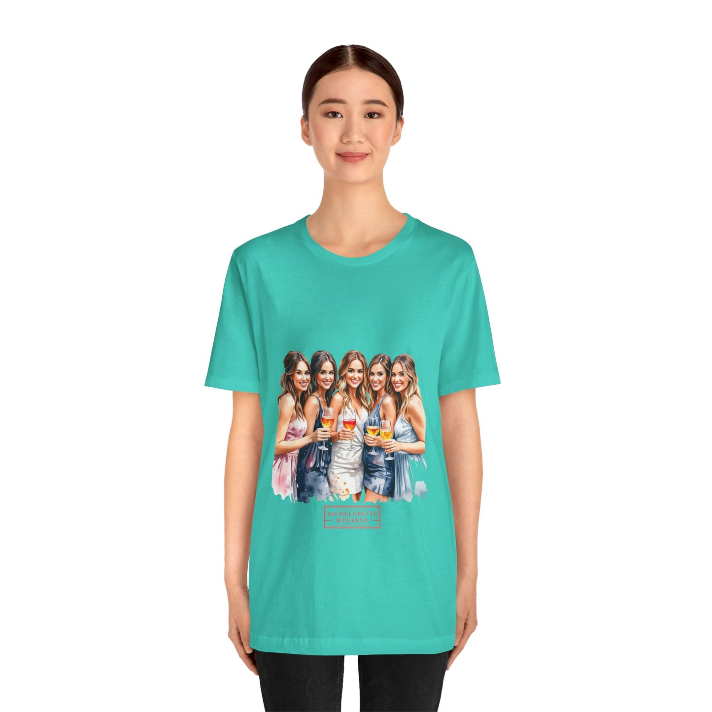Bride's Babes Short Sleeve Tee | Perfect for Bridal Party, Bachelorette Celebration, Gifts for Bride Tribe, Summer Events