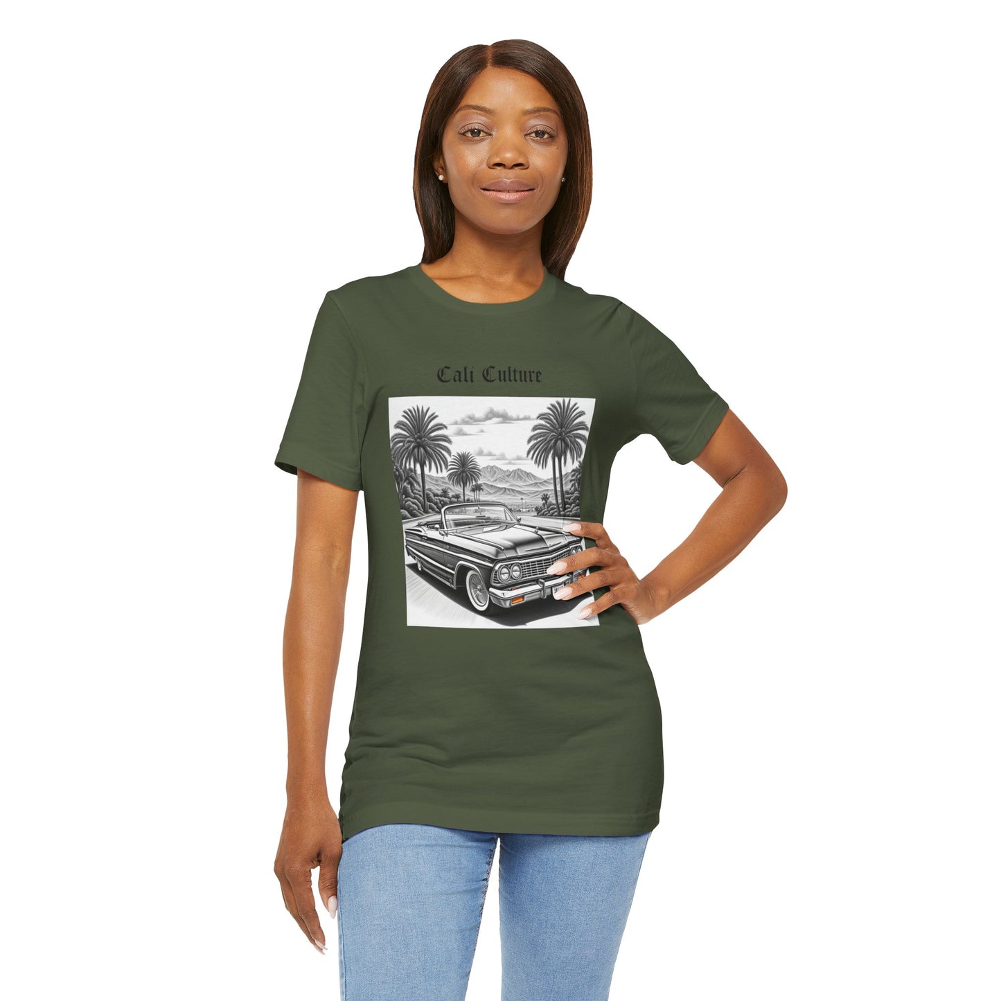 Lowrider Culture Unisex Tee, California Car Enthusiast Gift, Street Racing Shirt, Vintage Car Lover Top, Chicano Style T-shirt