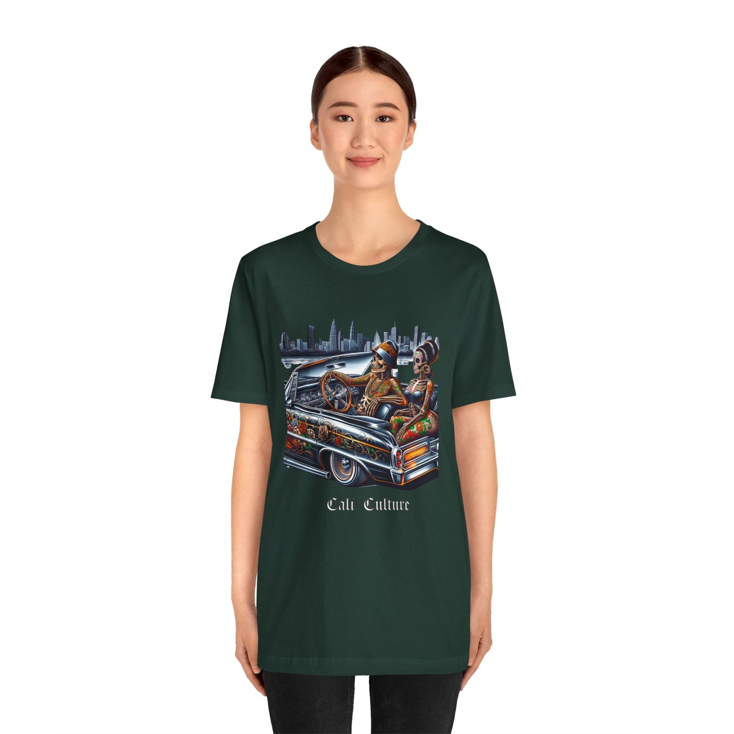 Chicano Lowrider Tee, Unisex T-shirt, Hispanic Pride Shirt, Vintage Car Lover Gift, Mexican American Apparel, Custom Graphic Top