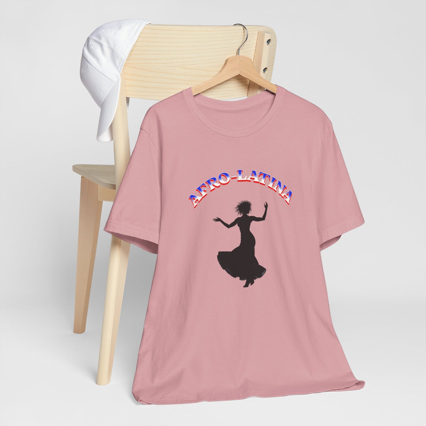 Afro-Latina Dance Tee, Jersey Short Sleeve Tee for Dance Lovers, Perfect for Celebrations, Reggaeton Events, Cultural Appreciation