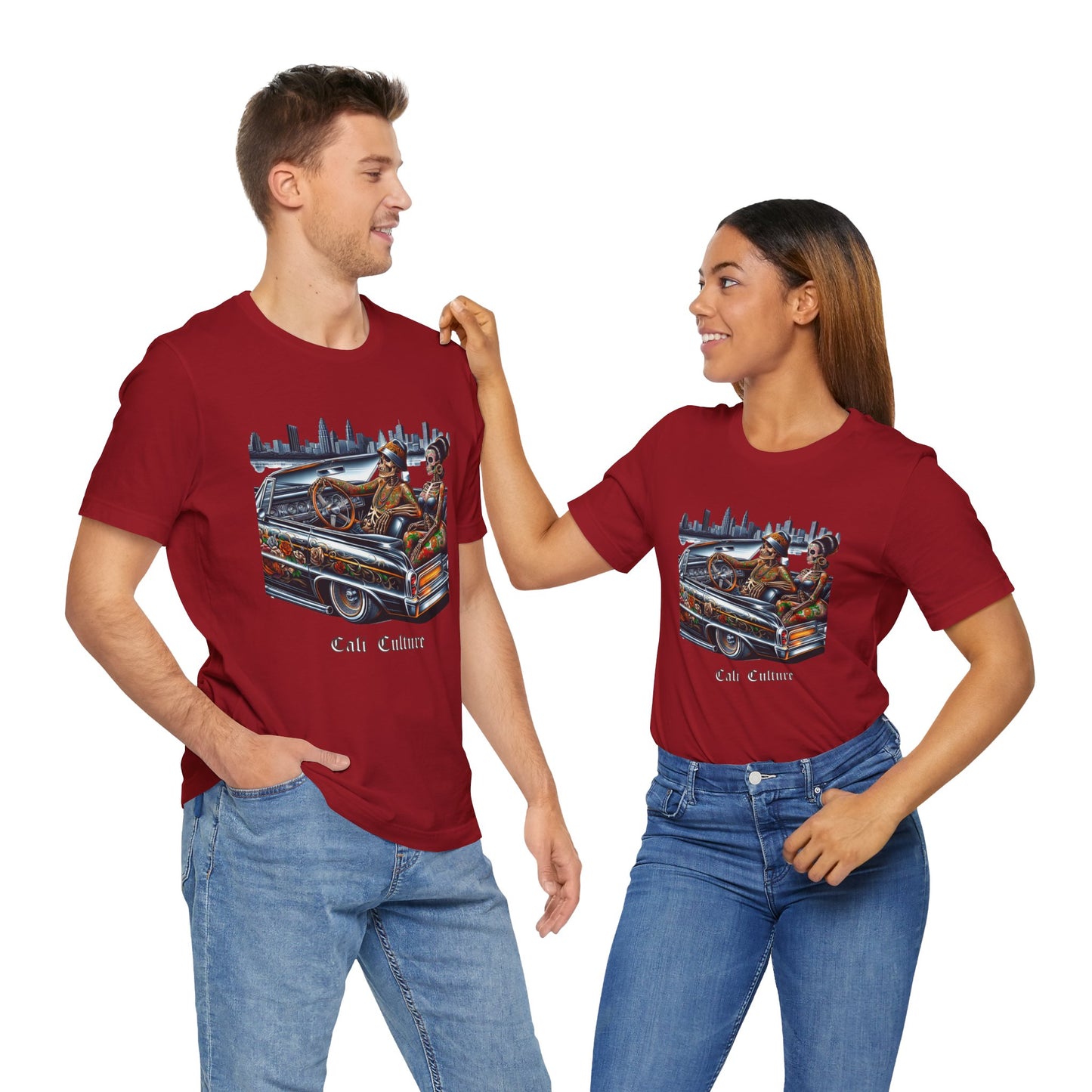 Chicano Lowrider Tee, Unisex T-shirt, Hispanic Pride Shirt, Vintage Car Lover Gift, Mexican American Apparel, Custom Graphic Top