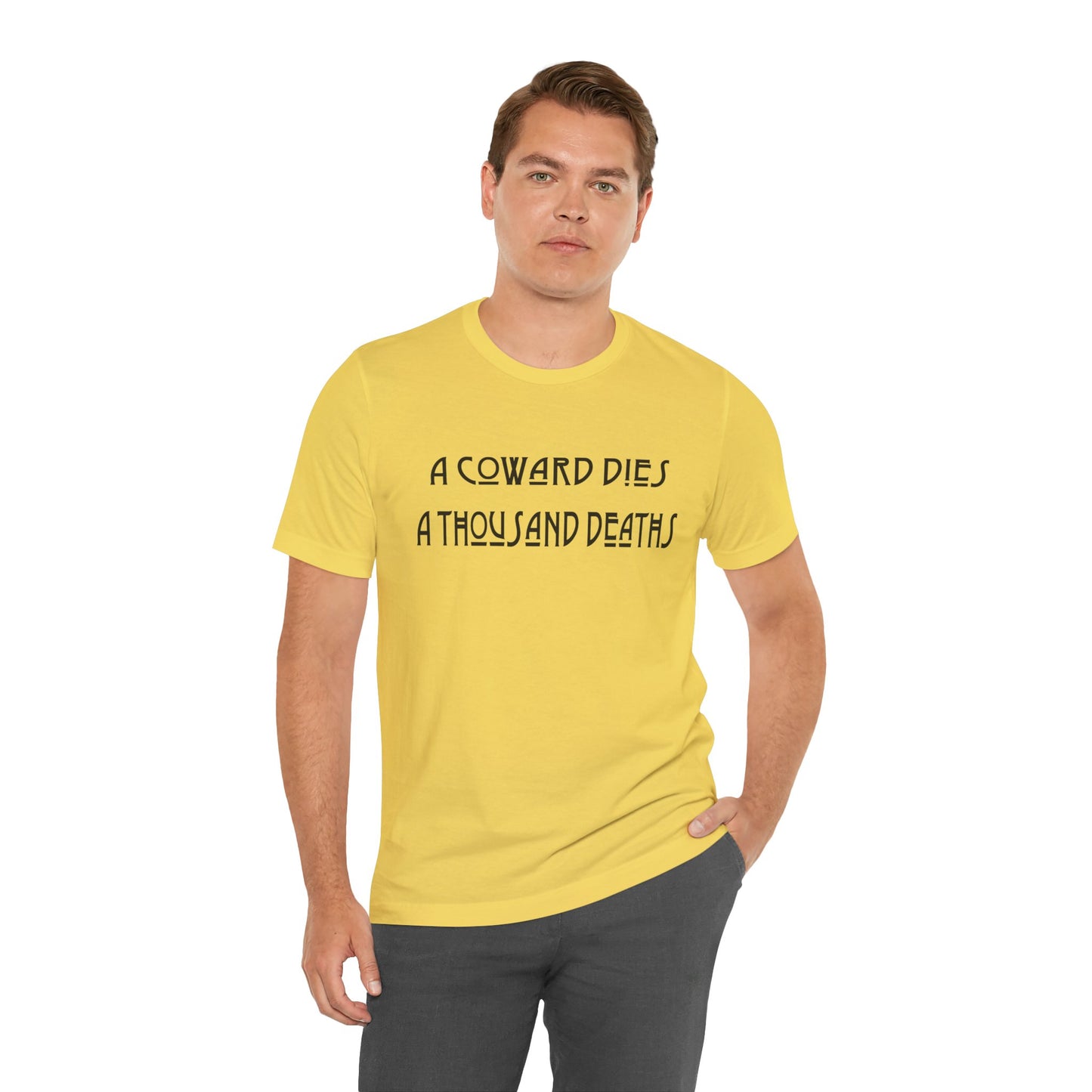 Conviction Quote Shirt, Courage Tee, Integrity Statement Top, Inspirational Unisex T-Shirt, Motivational Graphic Tee