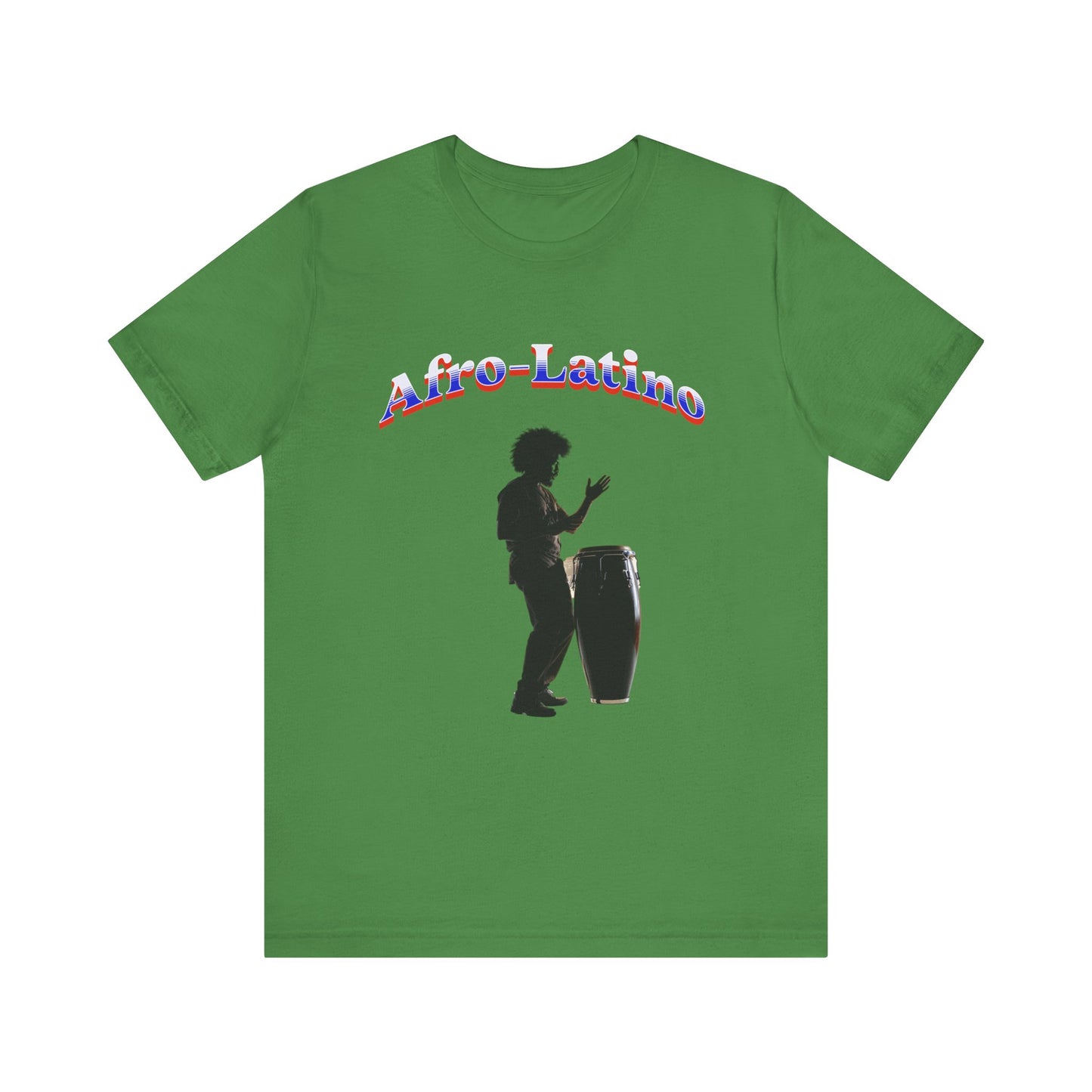 Afro-Latino Music Tee, Unisex Jersey Short Sleeve Shirt, Festival Wear, Party Apparel, Gift for Music Lovers