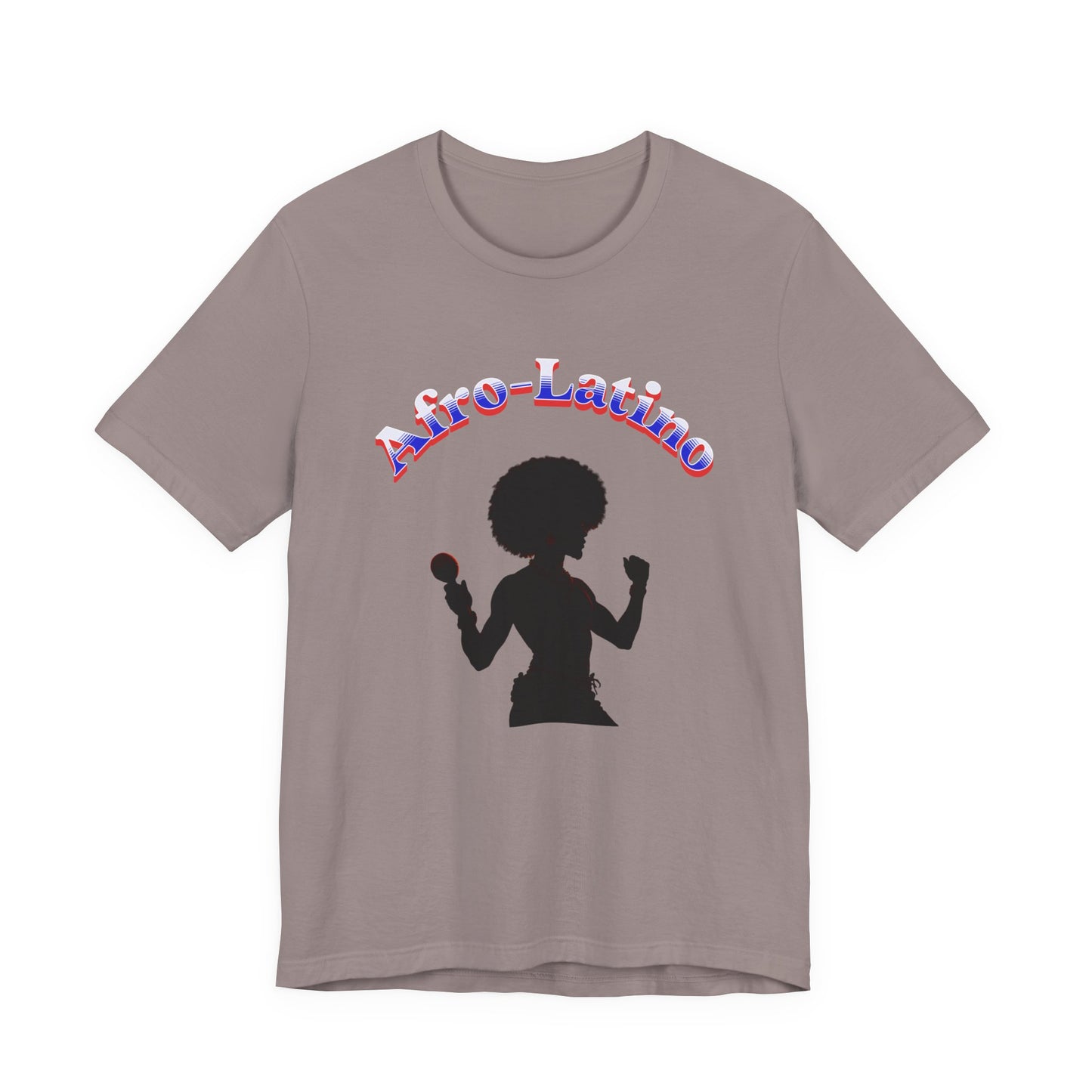 Afro-Latino Celebration Tee, Unisex Jersey Shirt, Cultural Pride T-Shirt, Versatile Casual Wear, Birthday Gift, Music Festival Top
