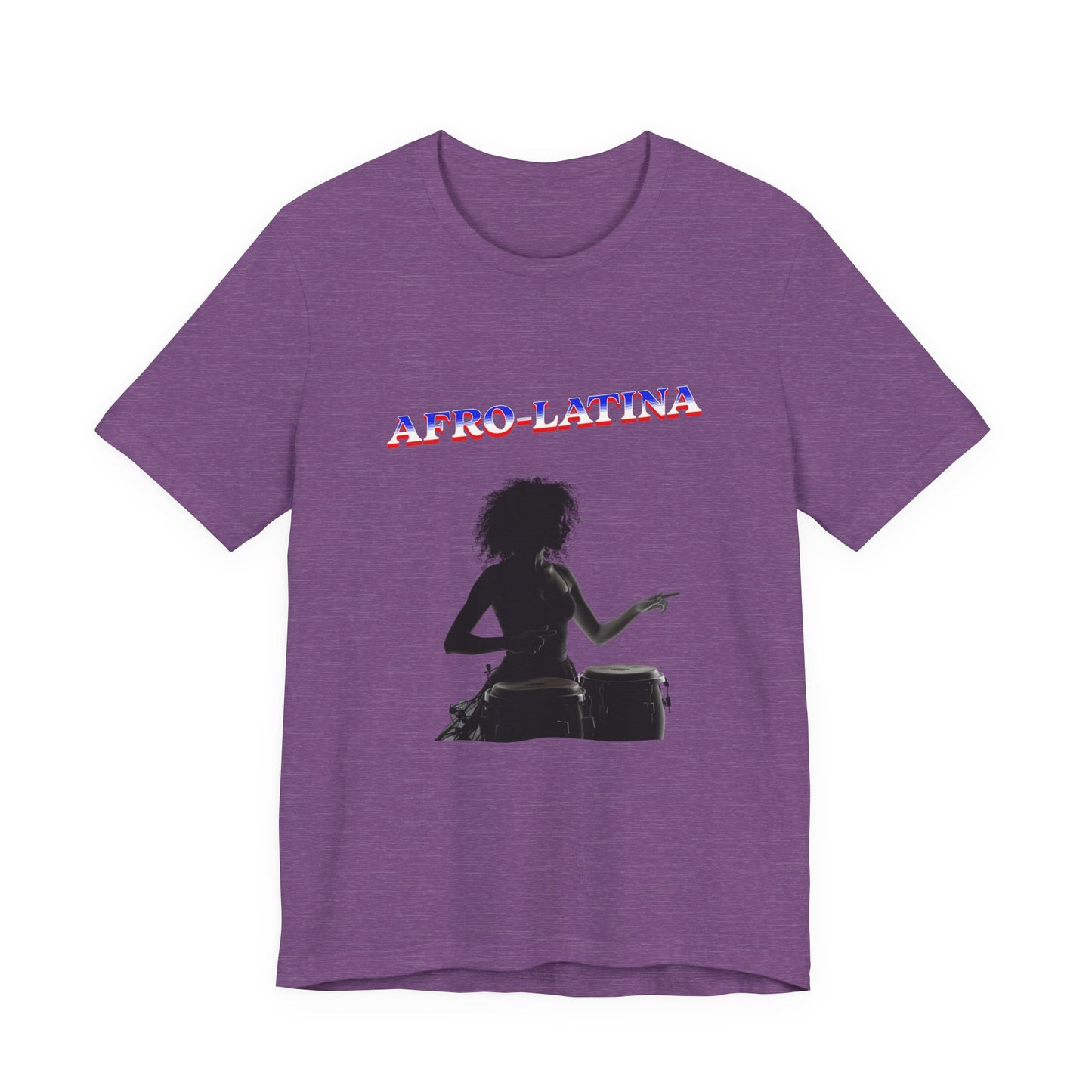 Afro-Latina Tee, Mixed Ancestry, Black And Brown and Proud.  Cultural Pride.