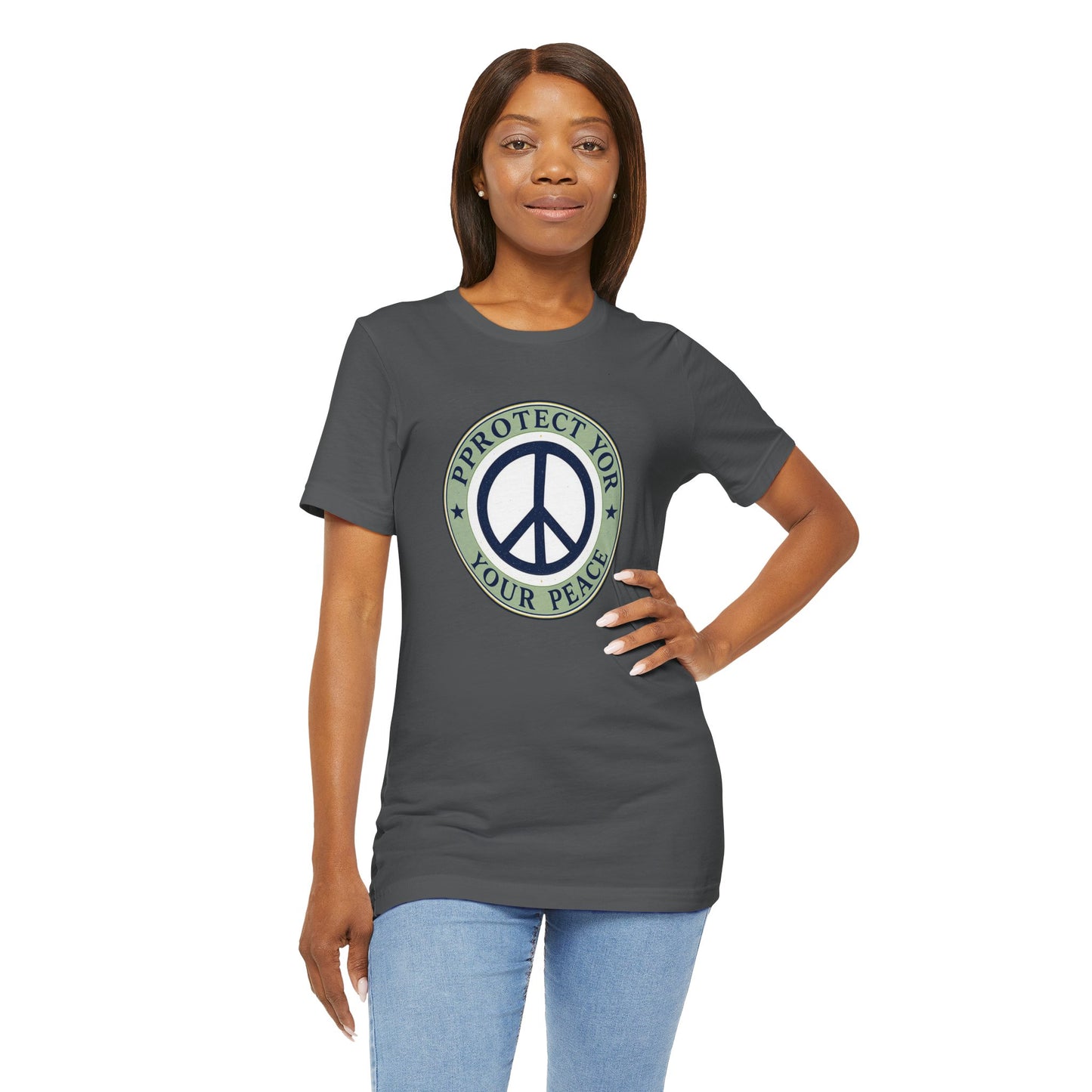 Peace Protect Short Sleeve Tee, Unisex T-Shirt, Casual Wear, Gift for Peace Lovers, Eco-Friendly Clothing