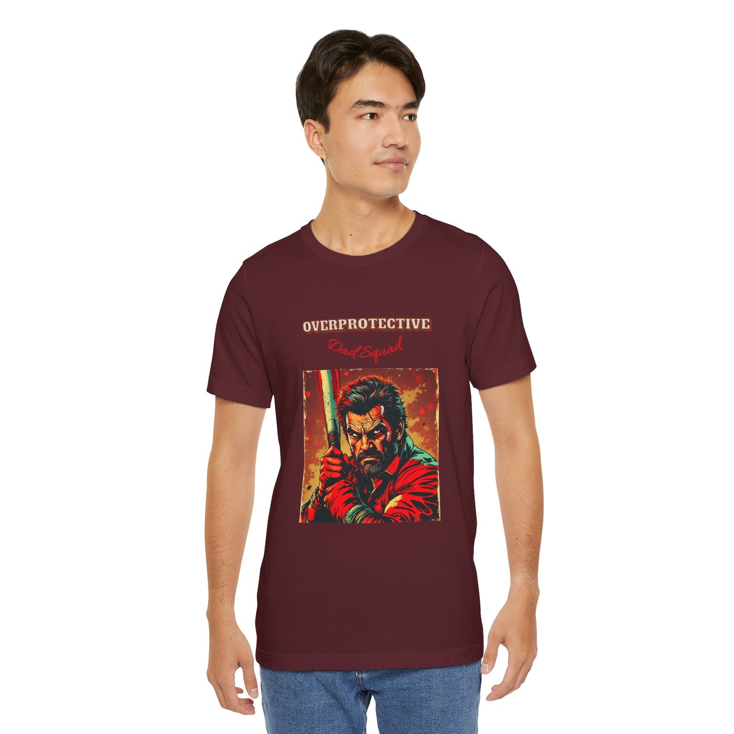 Heroic Movie-Inspired Unisex Tee - Perfect Gift for Fans, Casual Wear, Pop Culture Apparel, Graphic Tee, Unique Collectible, overprotective dad