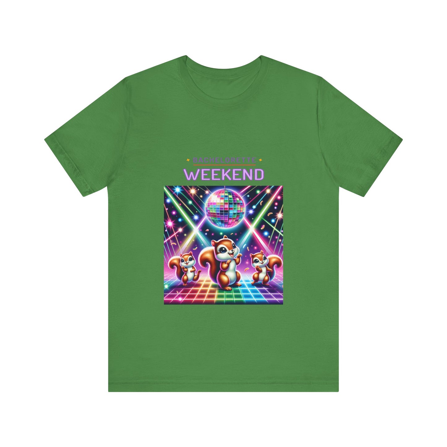 Bachelorette Weekend Tee, Vibrant Party Shirt, Unisex Fun Tee, Disco Theme Top, Group Celebration Apparel