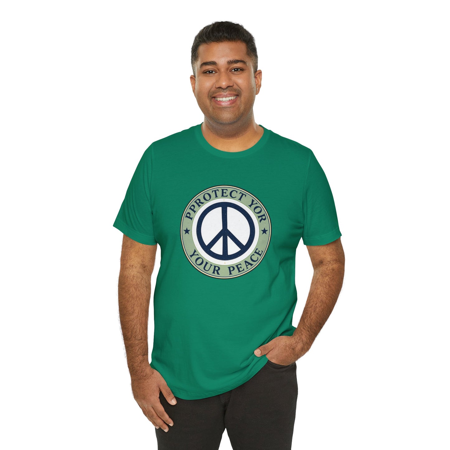 Peace Protect Short Sleeve Tee, Unisex T-Shirt, Casual Wear, Gift for Peace Lovers, Eco-Friendly Clothing