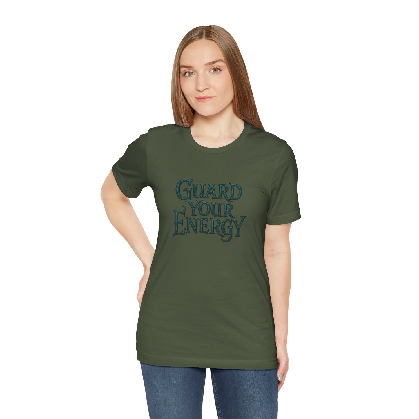 Guard Your Energy Unisex Tee, Positive Vibe Shirt, Motivational Gift, Self-Care Apparel, Everyday Comfort Tee, Spiritual Shirts