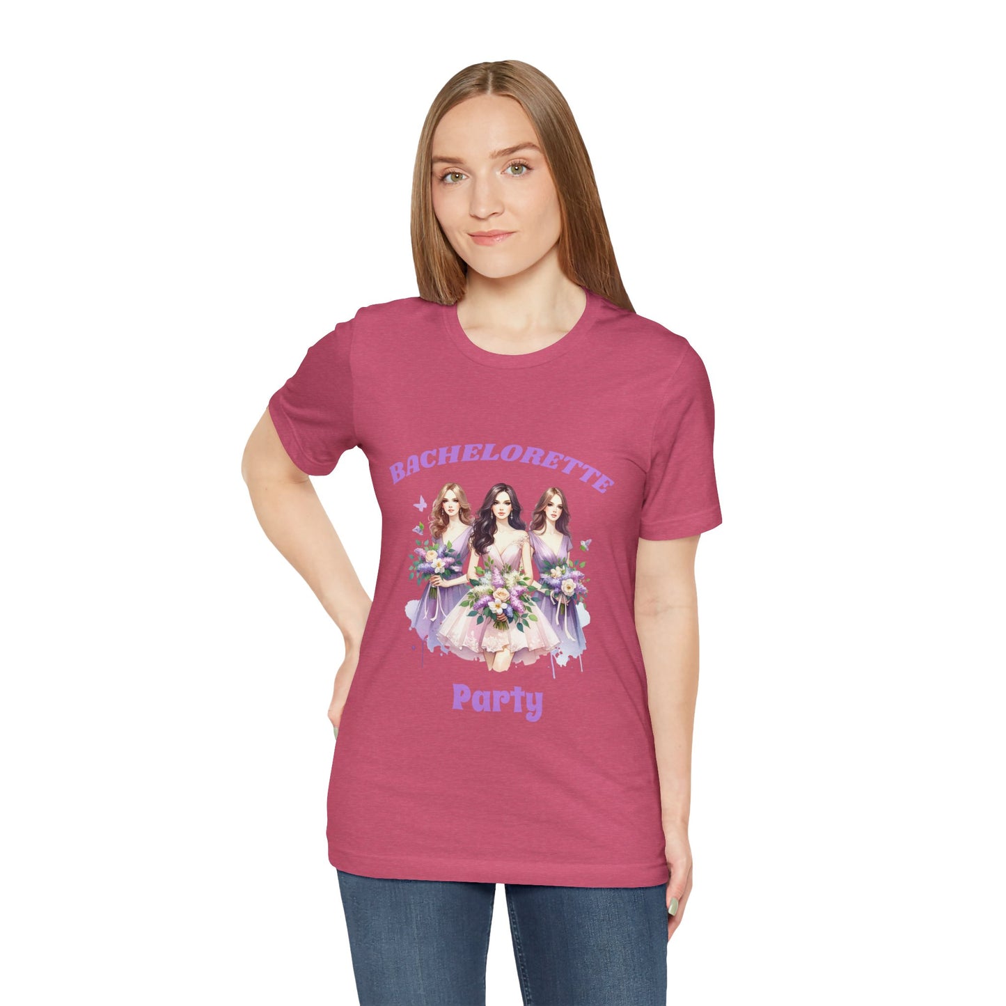 Bachelorette Party Tee, Fun Graphic Shirt for Weddings, Group Celebration Apparel, Bridal Party Gift, Comfy Womans Top