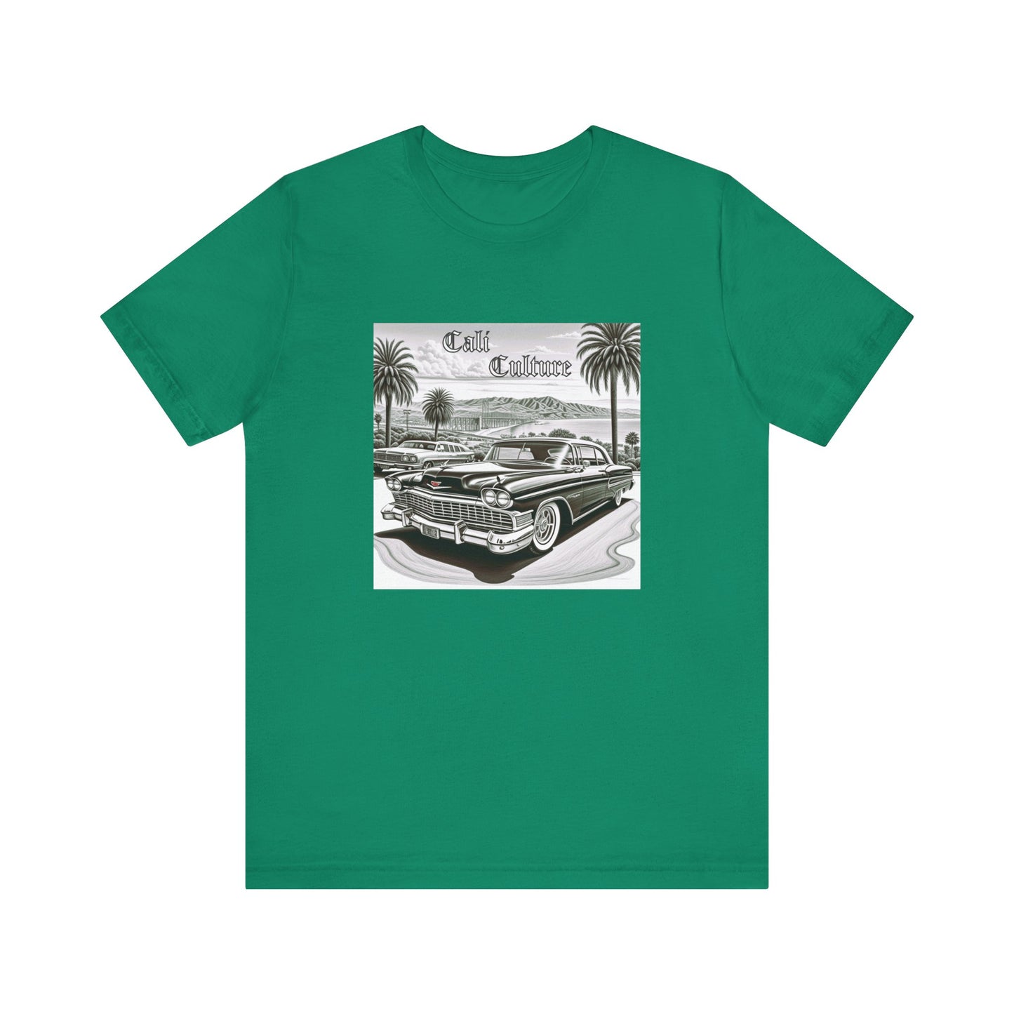 California Lowrider Love Tee Shirt - Chicano Style, West Coast Vibes, Urban Culture Graphic Top, Car Enthusiast Gift, Hip Hop Apparel