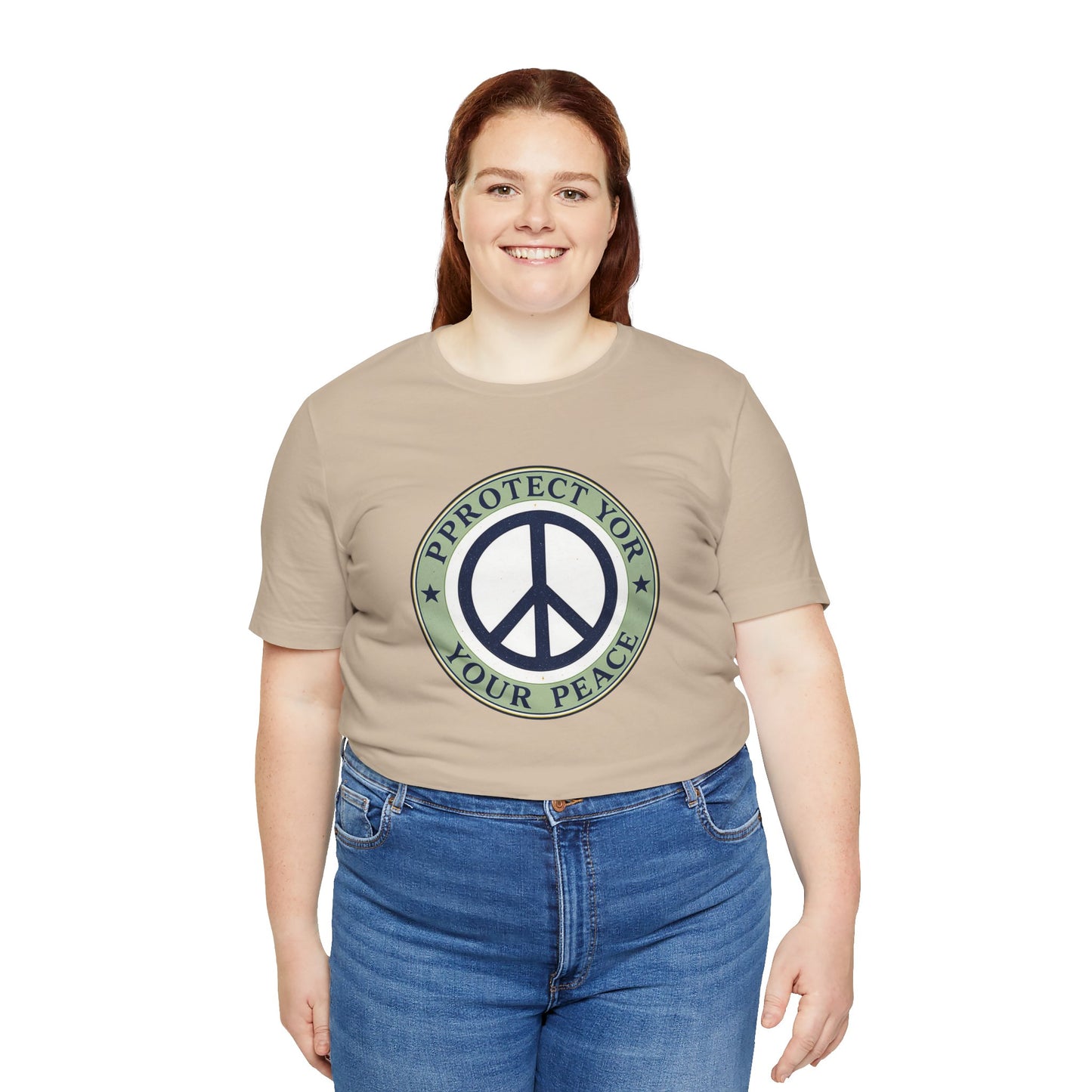 Peace Protect Short Sleeve Tee, Unisex T-Shirt, Casual Wear, Gift for Peace Lovers, Eco-Friendly Clothing