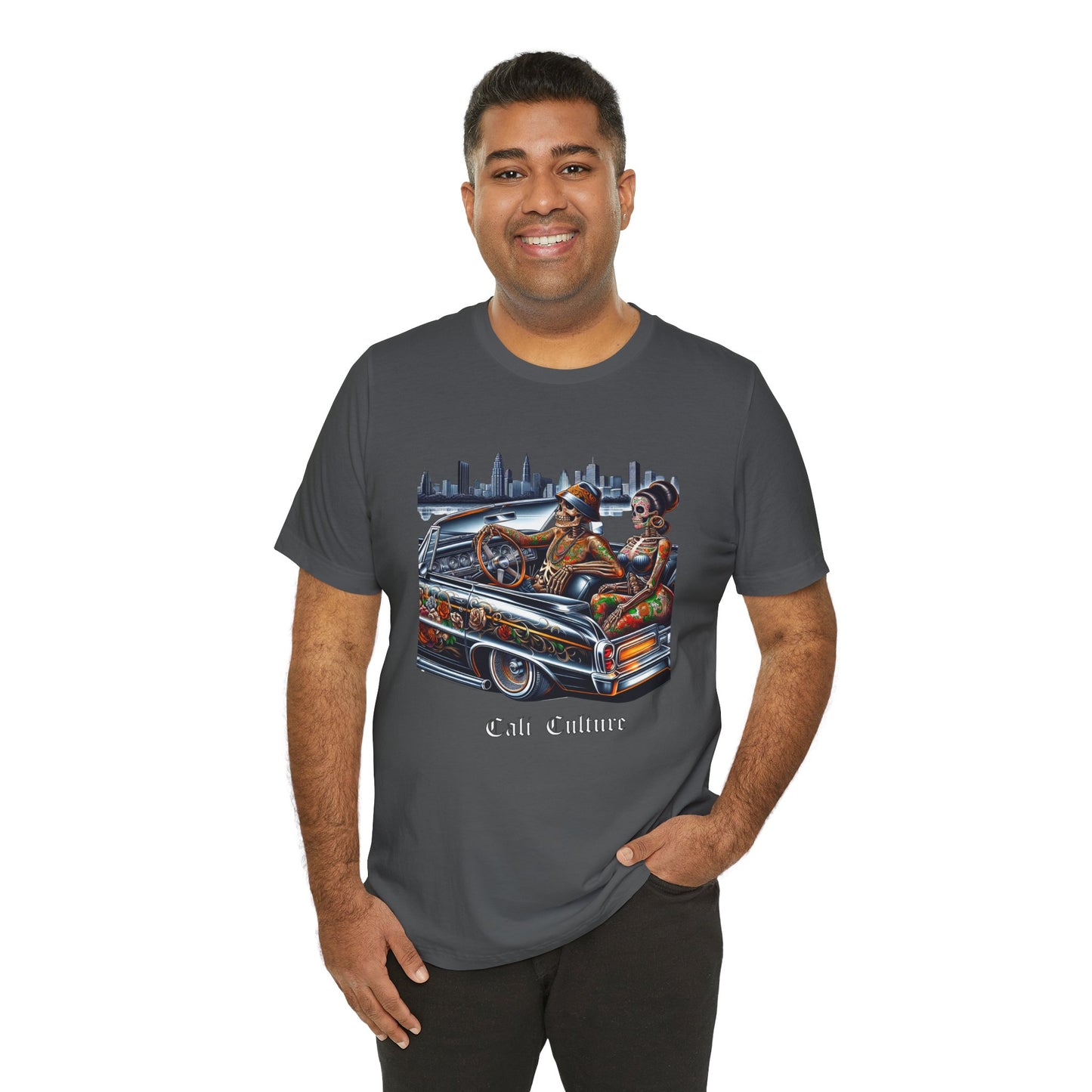 Chicano Lowrider Tee, Unisex T-shirt, Hispanic Pride Shirt, Vintage Car Lover Gift, Mexican American Apparel, Custom Graphic Top