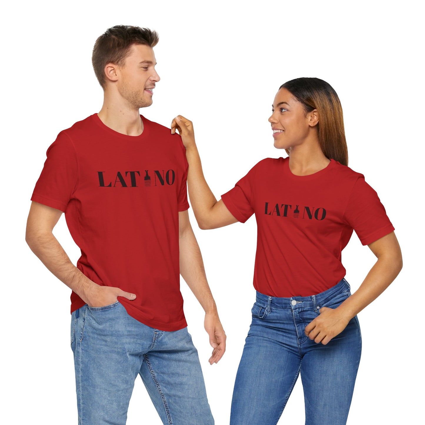 Latino Pride Short Sleeve Tee, Unisex T-Shirt for Celebrating Culture, Gift for Him/Her, Casual Wear, Summer Vibes, Holiday Gift