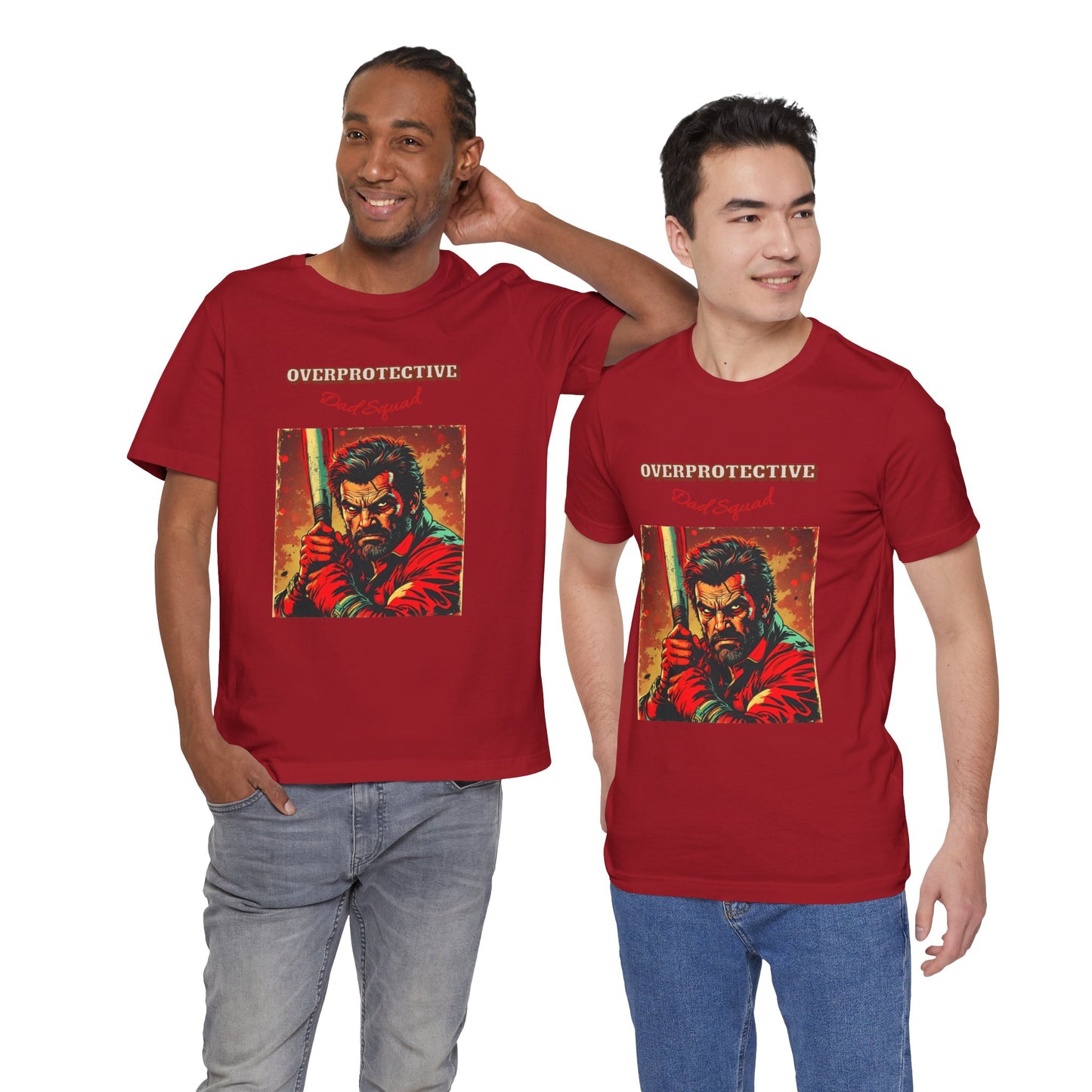 Heroic Movie-Inspired Unisex Tee - Perfect Gift for Fans, Casual Wear, Pop Culture Apparel, Graphic Tee, Unique Collectible, overprotective dad