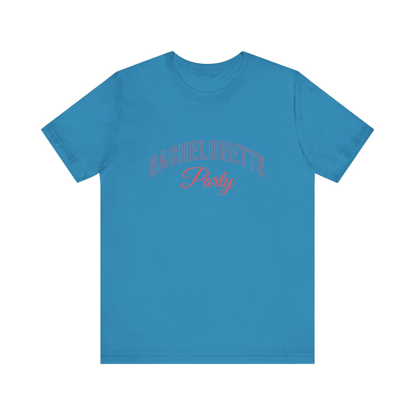 Bachelorette Party Tee - Unisex Jersey Short Sleeve, Bridal Shower Gift, Party Attire, Summer Casual Wear, Fun Celebration Top