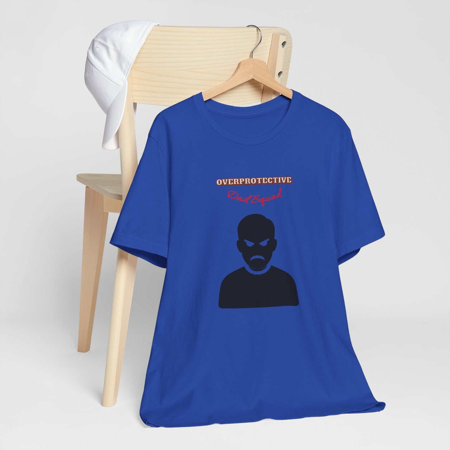 Men's Graphic Tee: Protective Dad Squad, Fun Humor Shirt for Dads, Father's Day Gift, Casual Wear, Birthday Shirt, Gift for Him