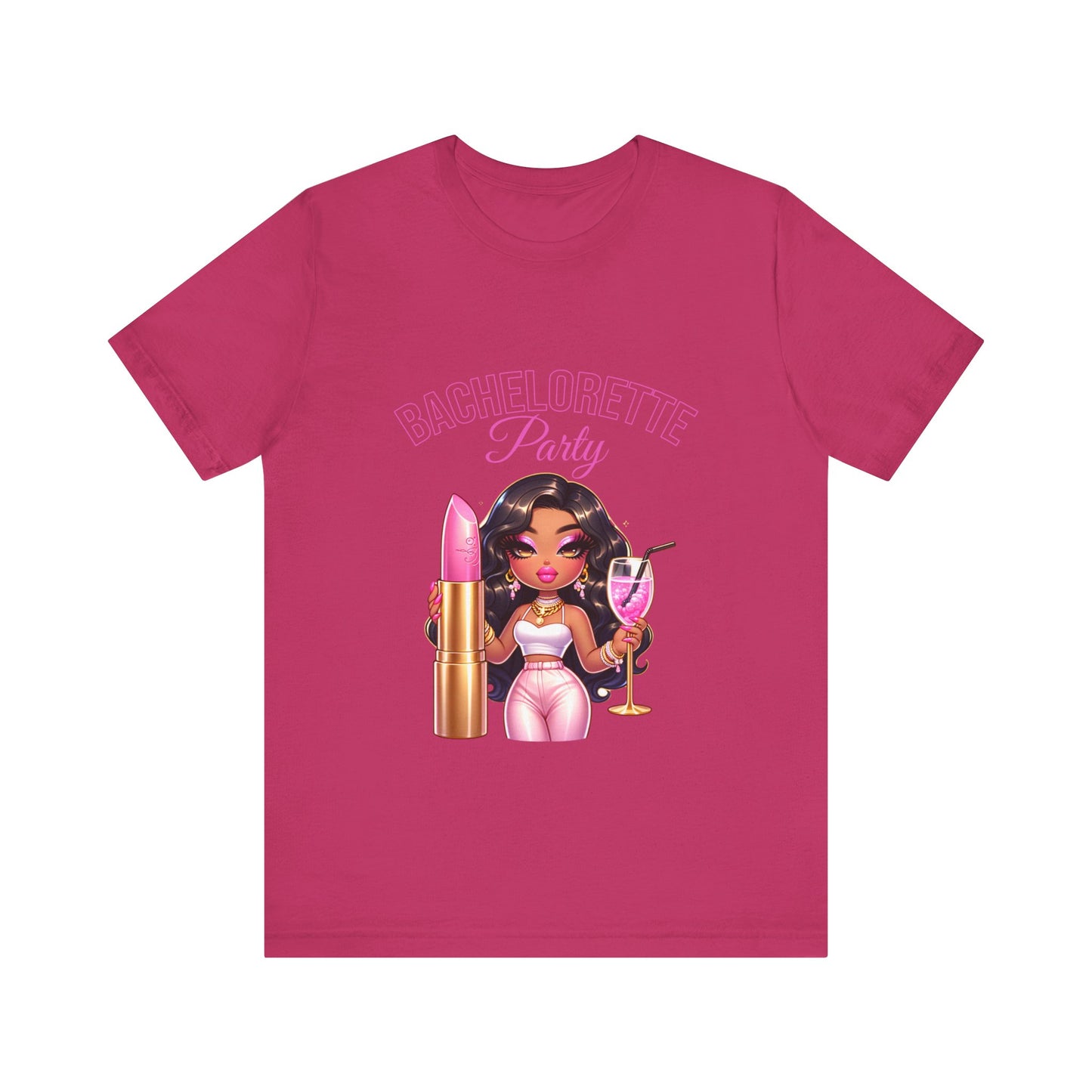 Chic Party Tee - Bachelorette Party T-Shirt, Fun Gift for Friends, Wedding Celebration, Girls' Night Out, Fashionable Tee