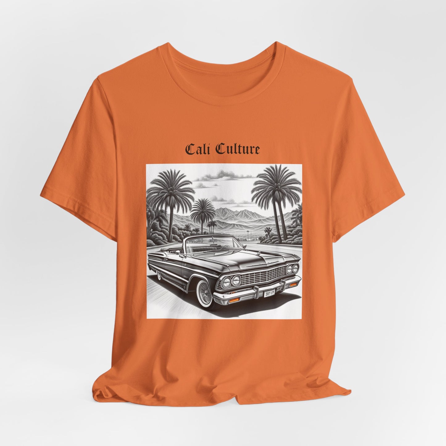 Lowrider Culture Unisex Tee, California Car Enthusiast Gift, Street Racing Shirt, Vintage Car Lover Top, Chicano Style T-shirt