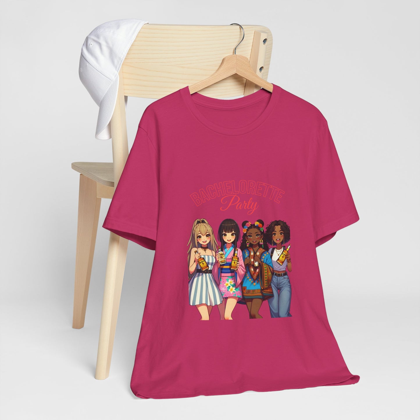 Bachelorette Party Tee - Fun Summer Shirt, Casual Outfit, Gift for Bridal Party, Vacation Wear, Beach Celebration