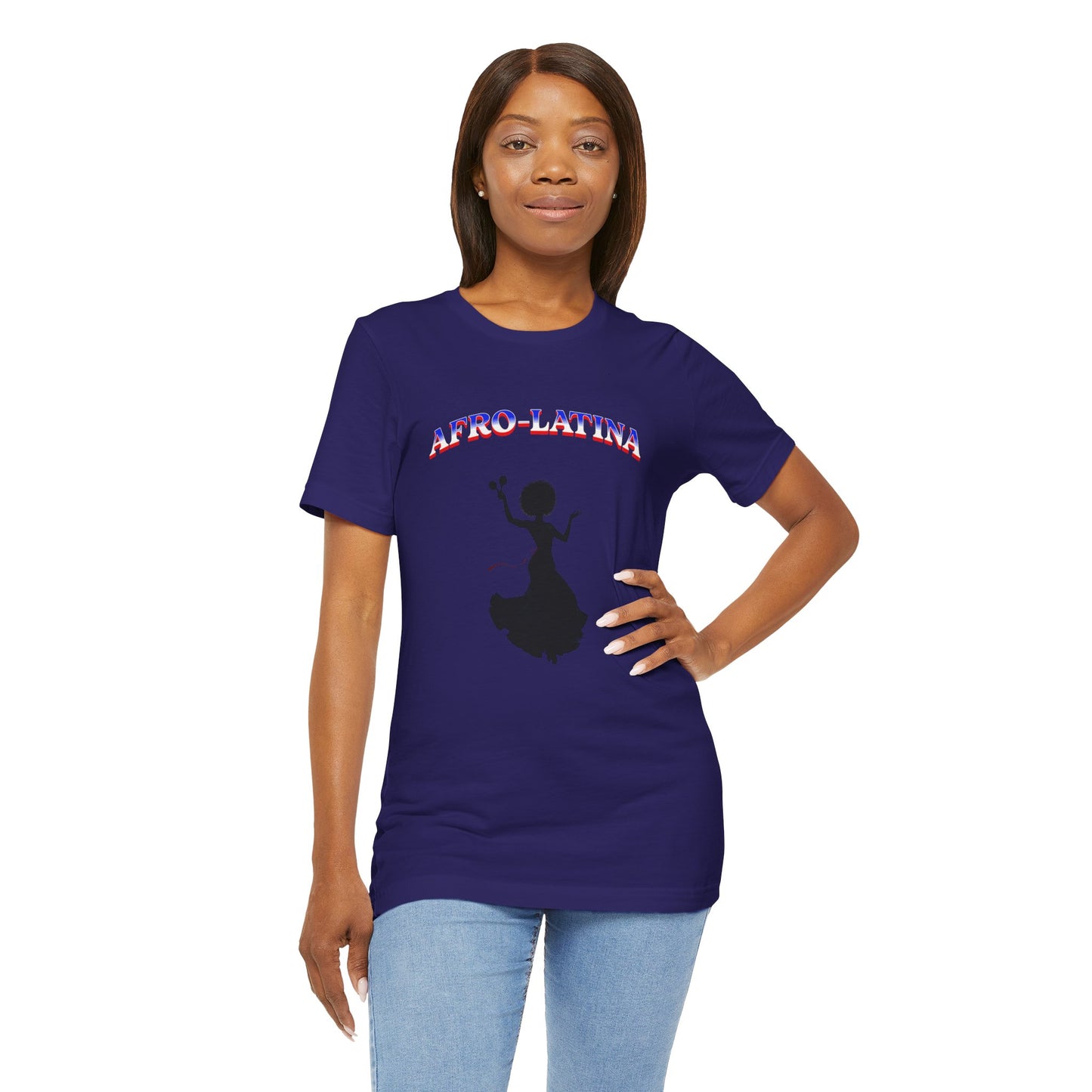 Afro-Latina Pride Tee, Cultural Identity Shirt, Women's Empowerment Top, Diversity Apparel, Afro-Latina Celebration T-Shirt, Gift for Her