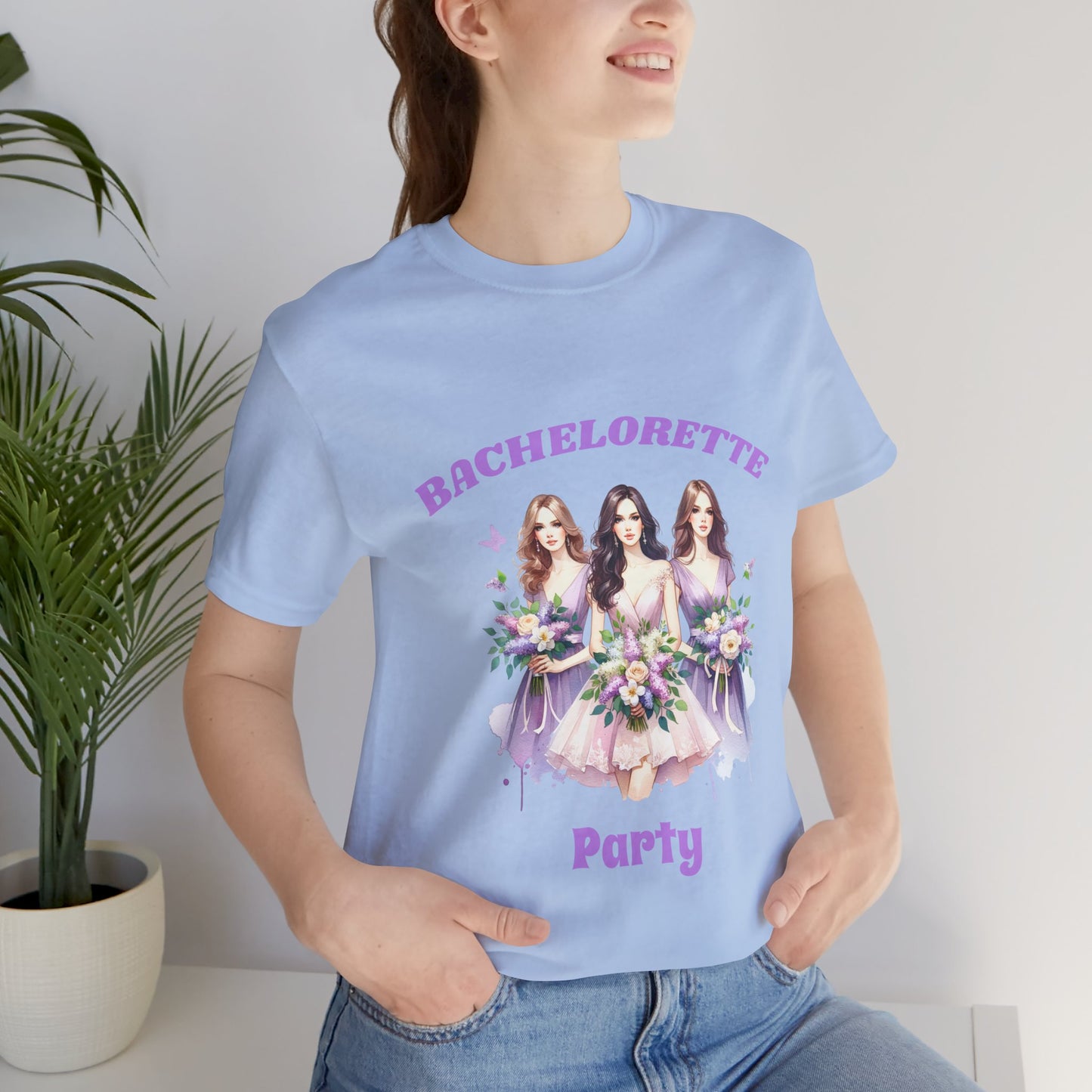 Bachelorette Party Tee, Fun Graphic Shirt for Weddings, Group Celebration Apparel, Bridal Party Gift, Comfy Womans Top