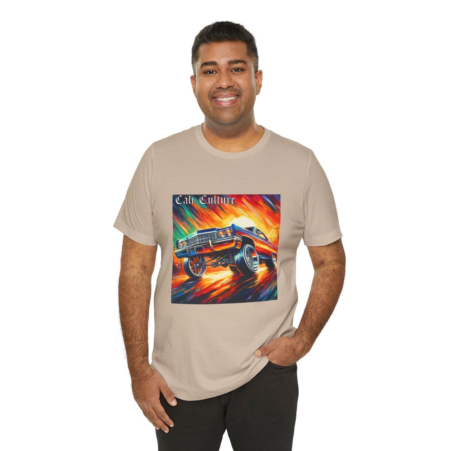 California Classic Car Culture Unisex Tee, Vintage Car Lover Gift, Retro Auto Enthusiast Shirt, West Coast Style Tshirt, SoCal Road Trip