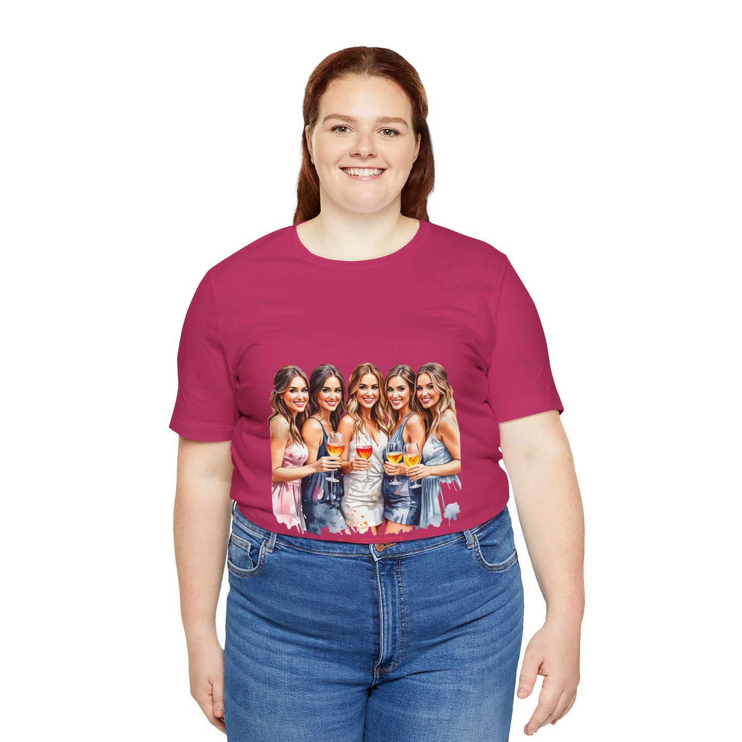 Bride's Babes Short Sleeve Tee | Perfect for Bridal Party, Bachelorette Celebration, Gifts for Bride Tribe, Summer Events