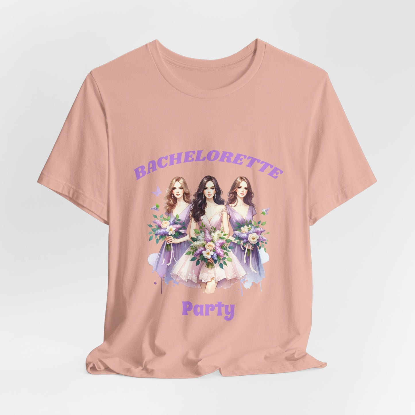 Bachelorette Party Tee, Fun Graphic Shirt for Weddings, Group Celebration Apparel, Bridal Party Gift, Comfy Womans Top