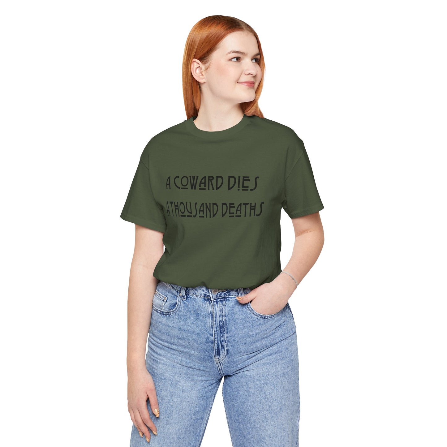 Conviction Quote Shirt, Courage Tee, Integrity Statement Top, Inspirational Unisex T-Shirt, Motivational Graphic Tee
