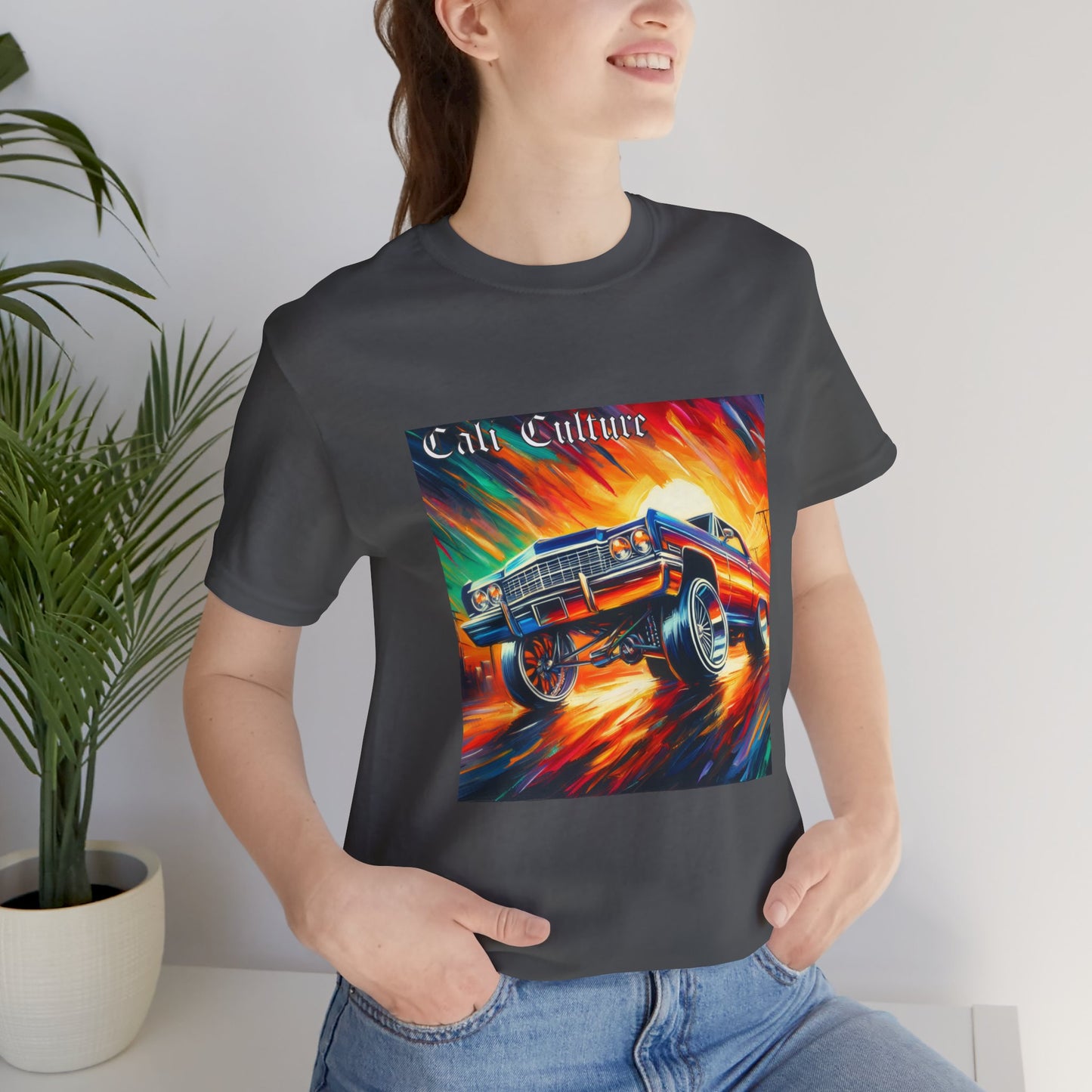 California Classic Car Culture Unisex Tee, Vintage Car Lover Gift, Retro Auto Enthusiast Shirt, West Coast Style Tshirt, SoCal Road Trip