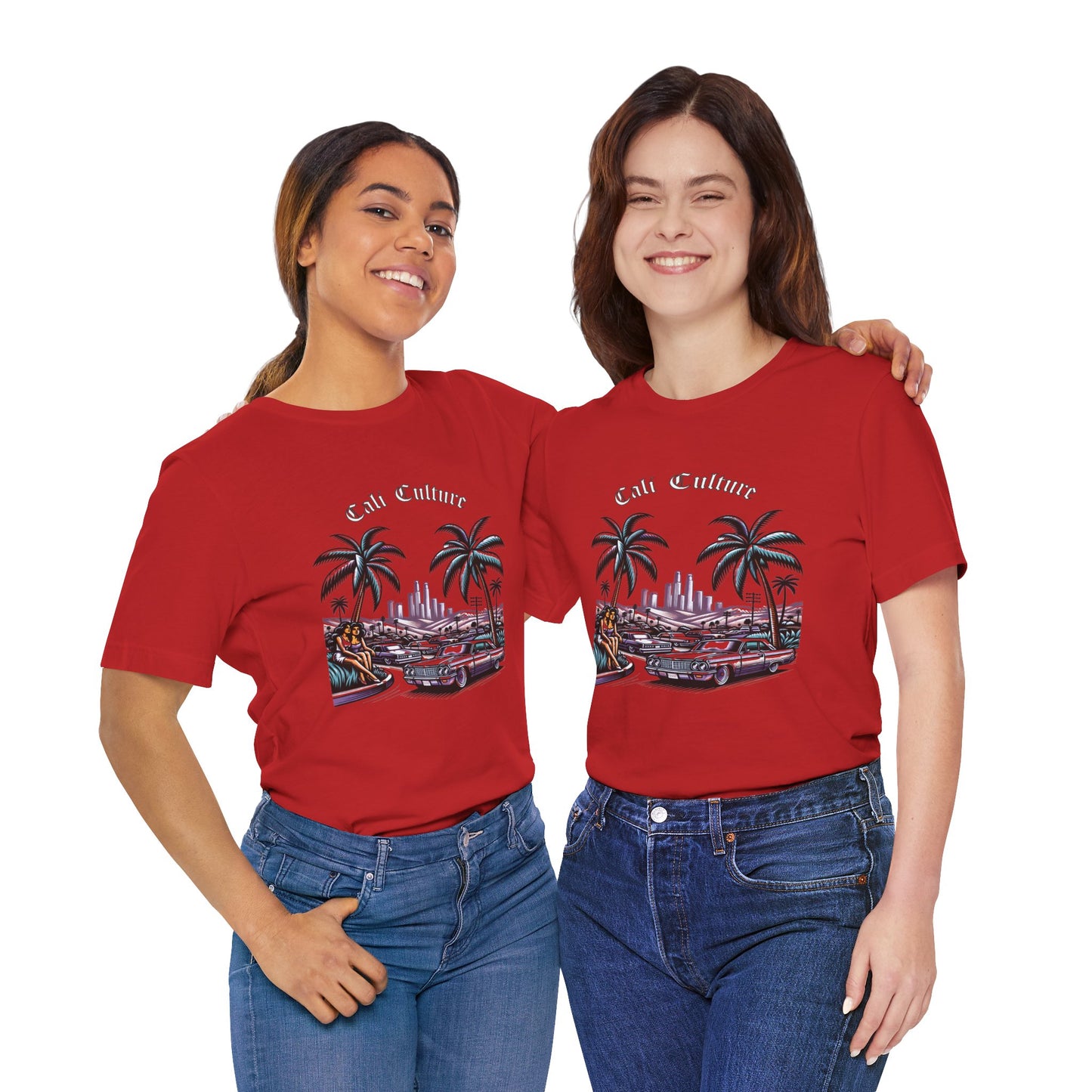 California Lowrider Love Unisex Tee - West Coast Chic, Vintage Car Lover Shirt, Retro Car Enthusiast Top, Hipster California Apparel,