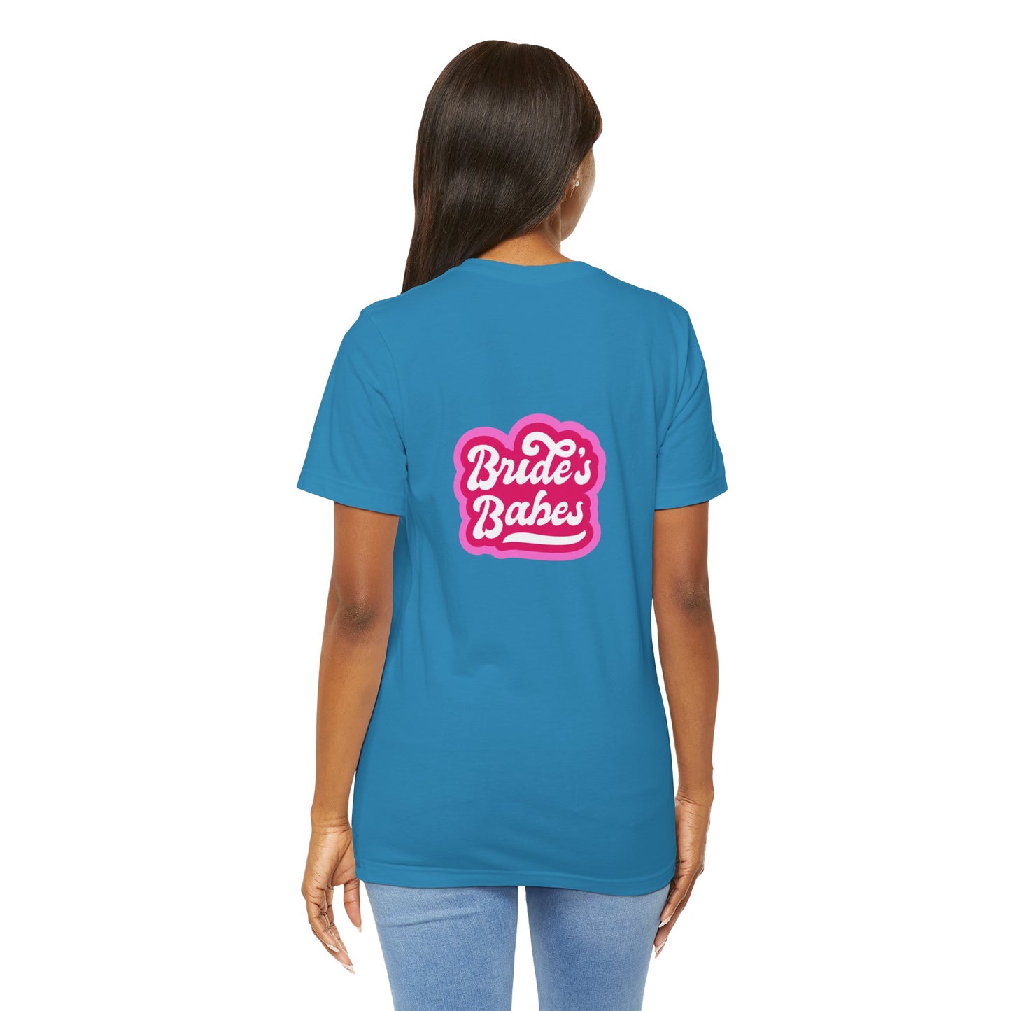 Bride's Babes Short Sleeve Tee | Perfect for Bridal Party, Bachelorette Celebration, Gifts for Bride Tribe, Summer Events