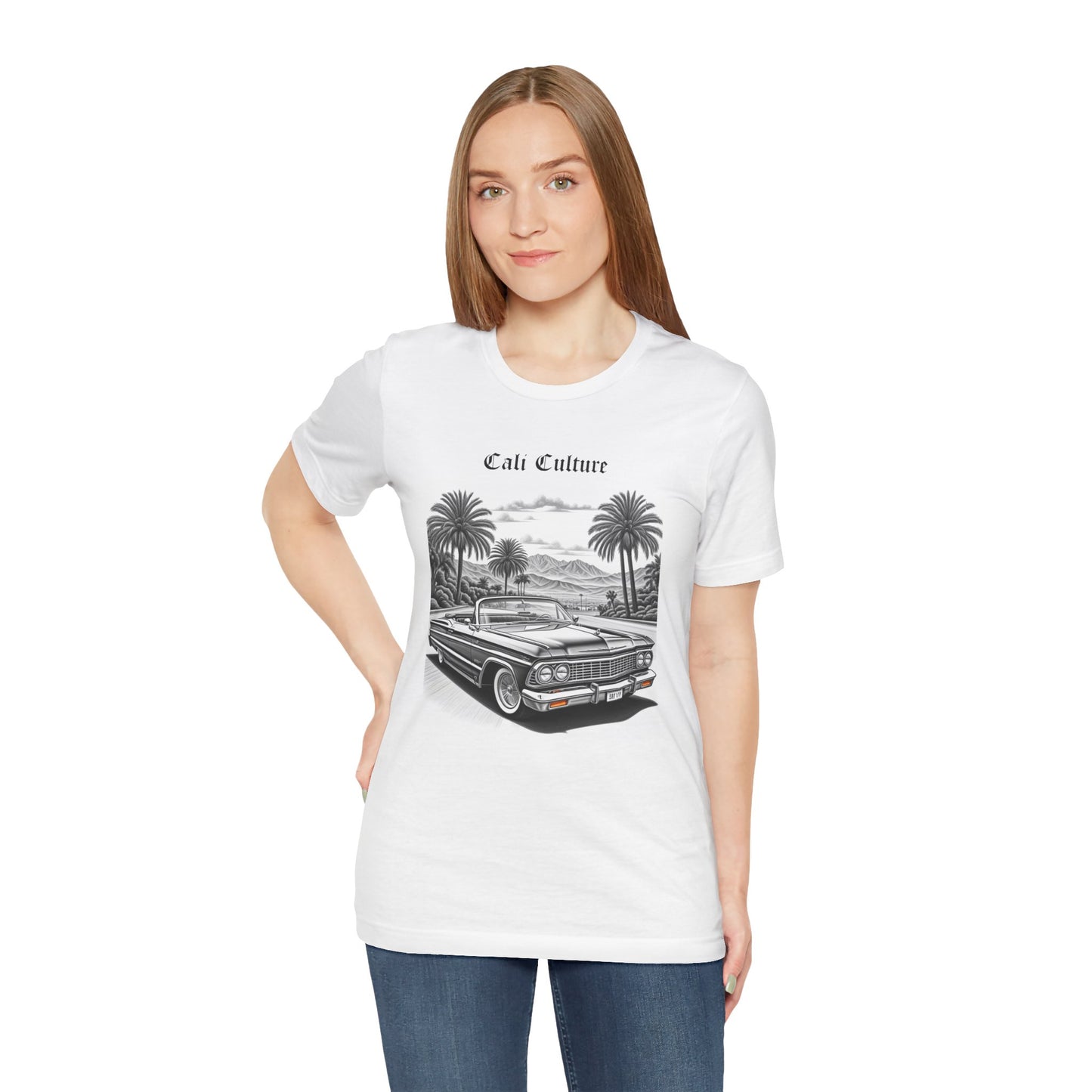 Lowrider Culture Unisex Tee, California Car Enthusiast Gift, Street Racing Shirt, Vintage Car Lover Top, Chicano Style T-shirt