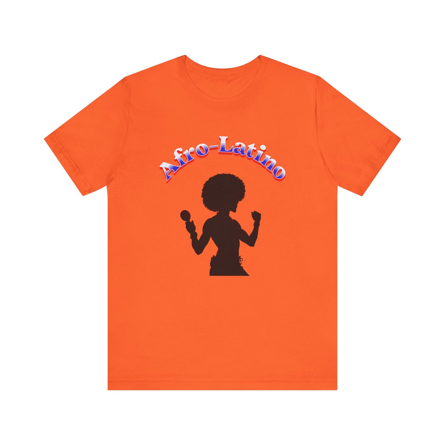 Afro-Latino Celebration Tee, Unisex Jersey Shirt, Cultural Pride T-Shirt, Versatile Casual Wear, Birthday Gift, Music Festival Top