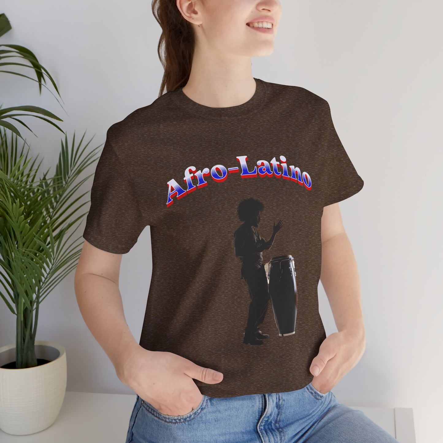 Afro-Latino Music Tee, Unisex Jersey Short Sleeve Shirt, Festival Wear, Party Apparel, Gift for Music Lovers