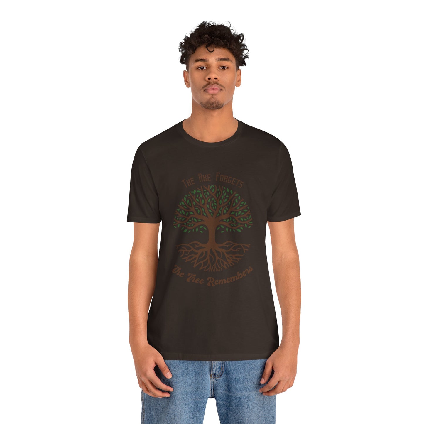 The Axe Forgets - The Tree Remembers, Black History Month Unisex Tee - African American Pride Shirt