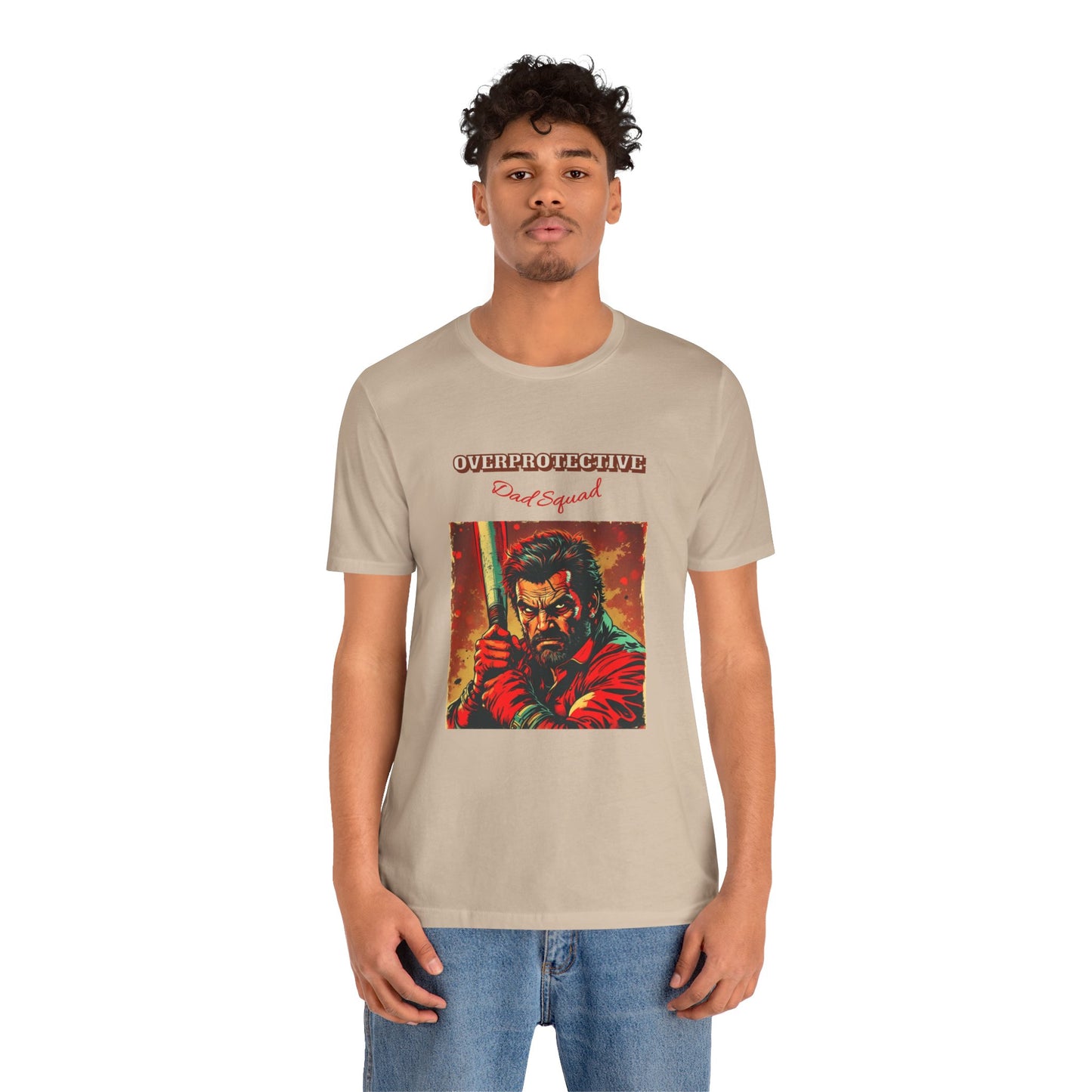 Heroic Movie-Inspired Unisex Tee - Perfect Gift for Fans, Casual Wear, Pop Culture Apparel, Graphic Tee, Unique Collectible, overprotective dad
