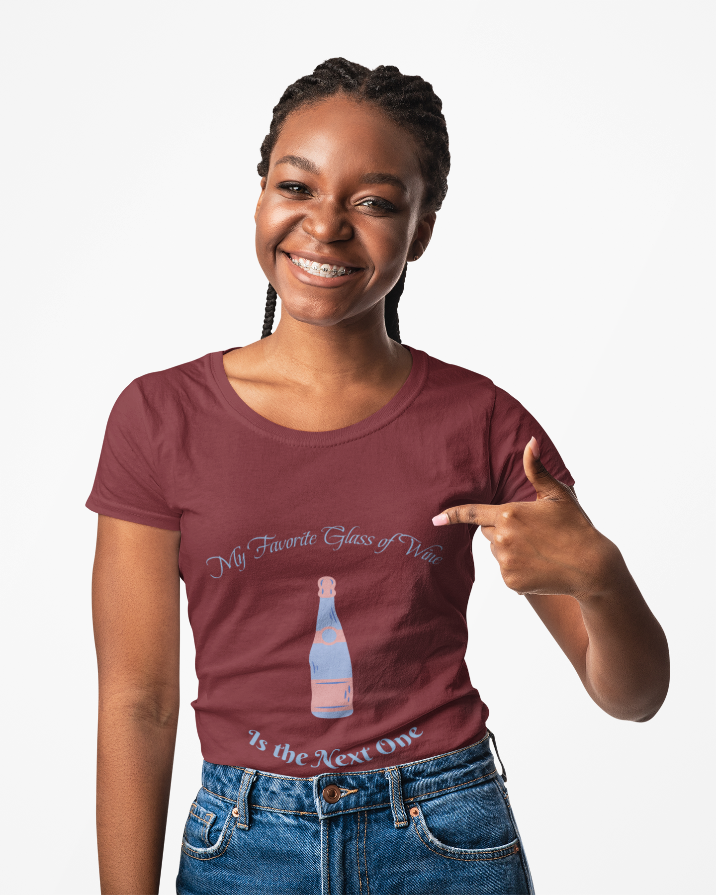Wine Lover Tee, My favorite glass of wine is the next one, drinking enthusiast shirt