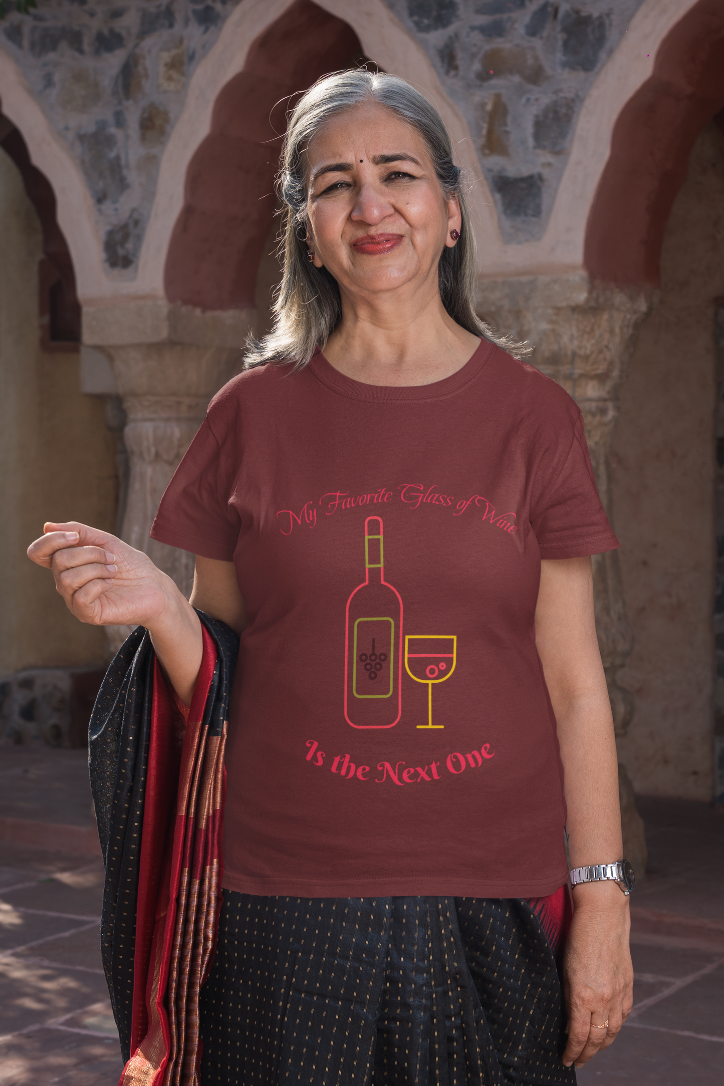 My Favorite Glass of Wine is the Next One, Wine Lover Shirt, Wine Drinker Tee, Unisex Wine Shirt, Wine Enthusiast Gift