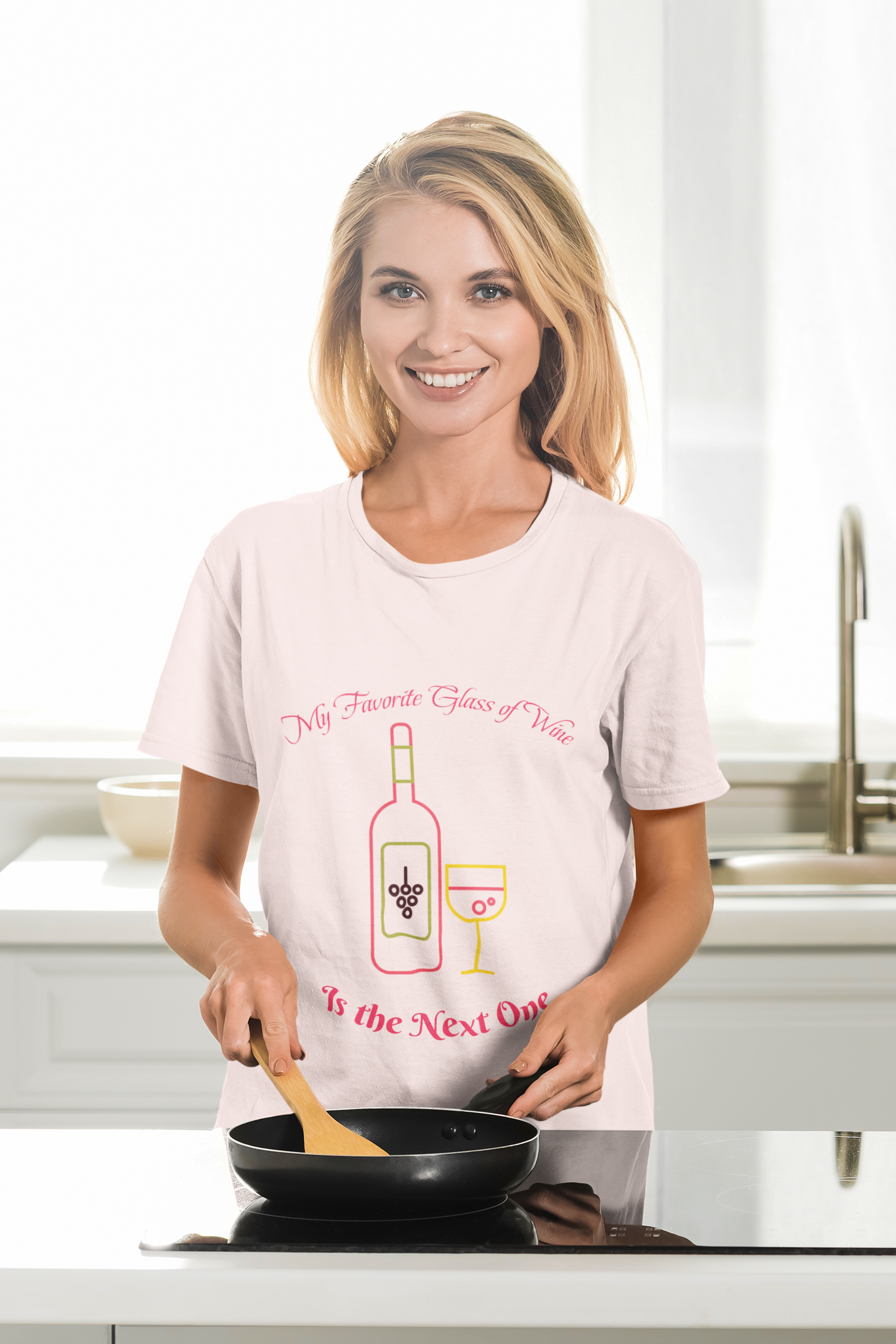 My Favorite Glass of Wine is the Next One, Wine Lover Shirt, Wine Drinker Tee, Unisex Wine Shirt, Wine Enthusiast Gift
