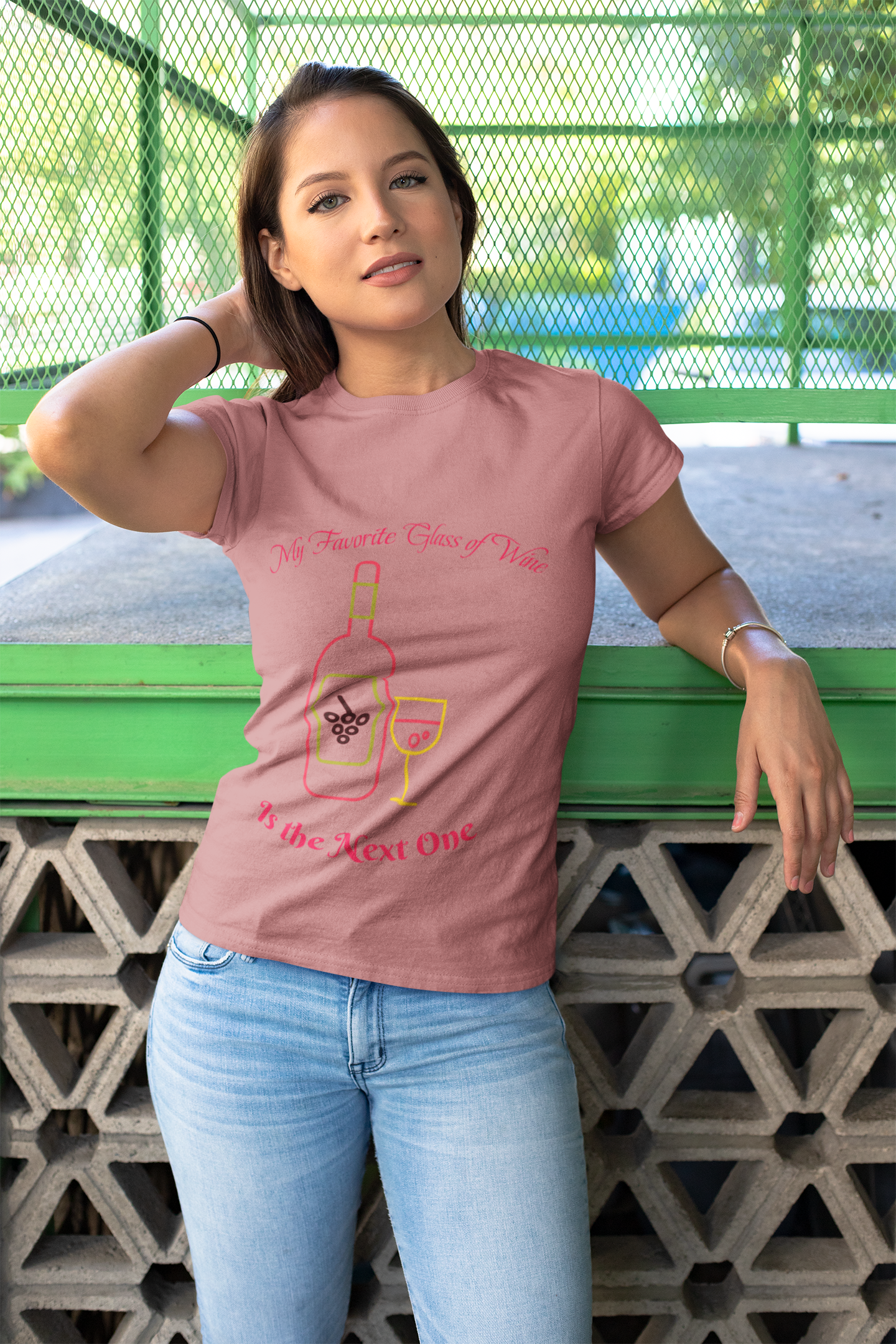 My Favorite Glass of Wine is the Next One, Wine Lover Shirt, Wine Drinker Tee, Unisex Wine Shirt, Wine Enthusiast Gift