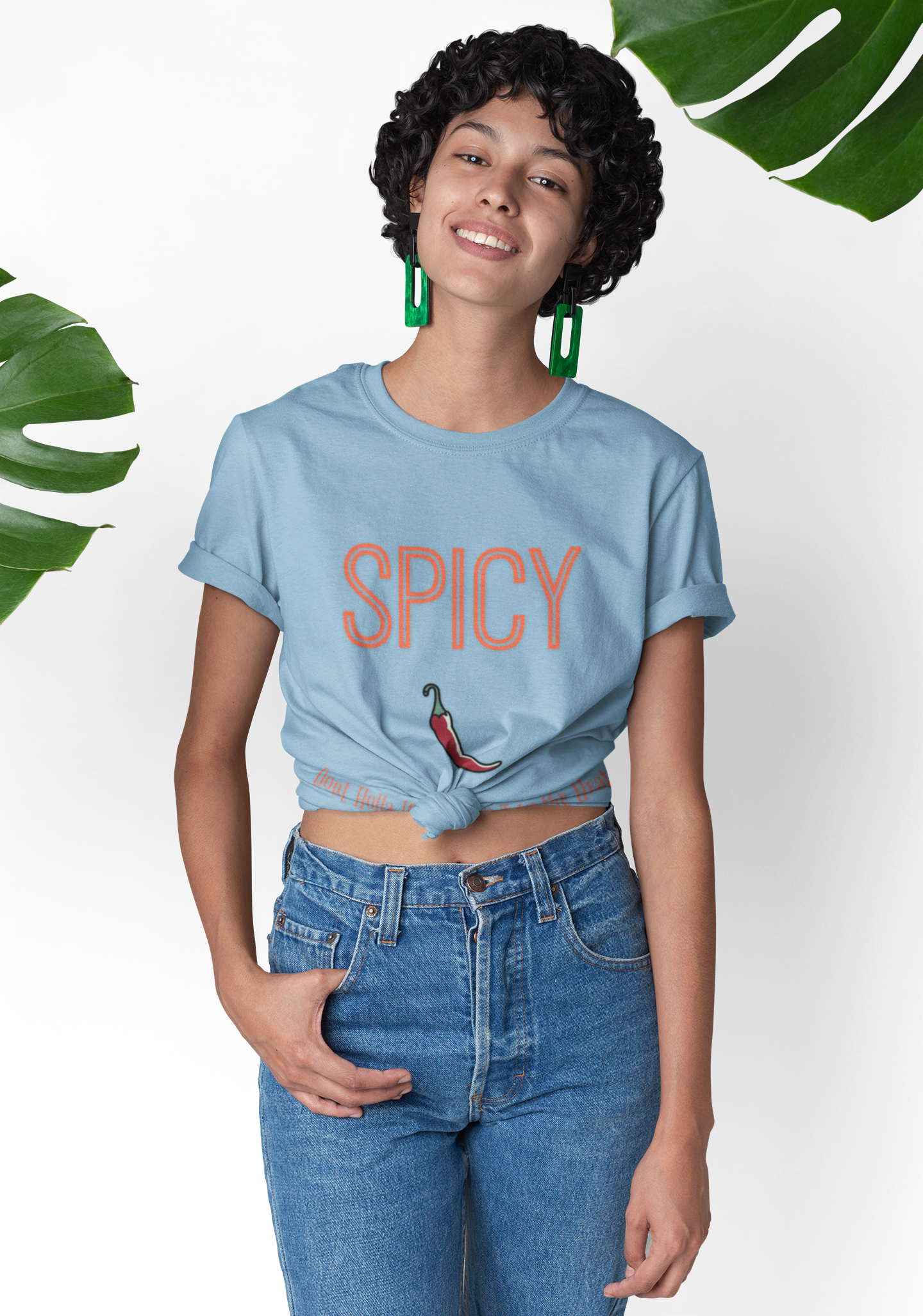 Spicy Confidence Unisex Tee, Flirty Graphic Shirt, Bold Sassy Top, Funny Quote Tshirt, Sarcastic Apparel