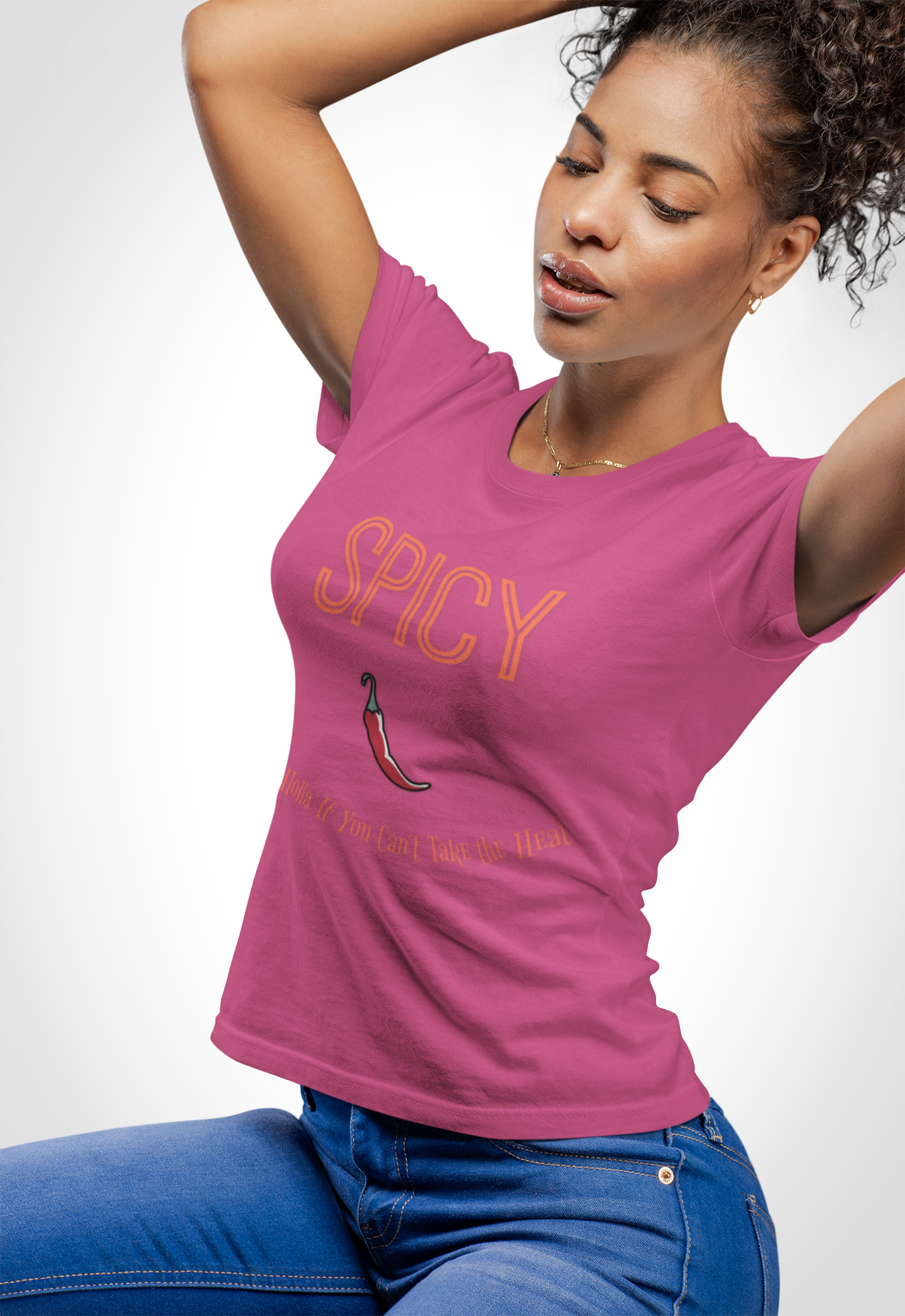 Spicy Confidence Unisex Tee, Flirty Graphic Shirt, Bold Sassy Top, Funny Quote Tshirt, Sarcastic Apparel