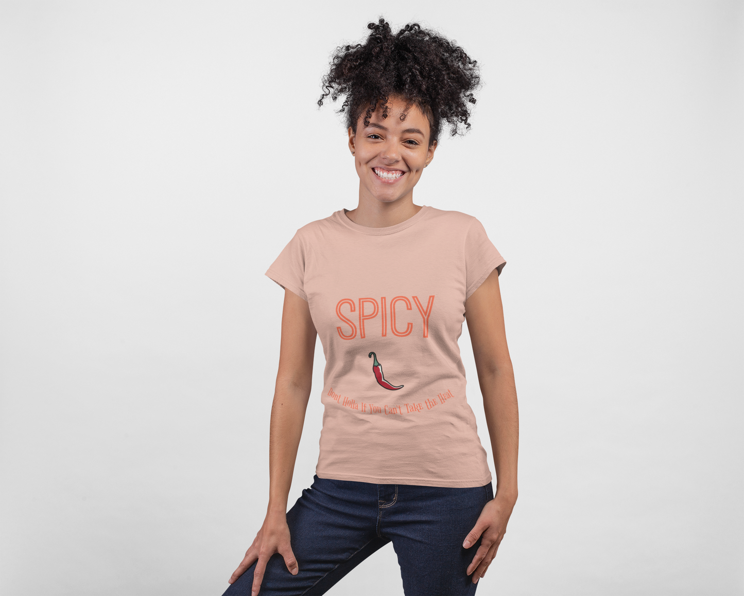 Spicy Confidence Unisex Tee, Flirty Graphic Shirt, Bold Sassy Top, Funny Quote Tshirt, Sarcastic Apparel