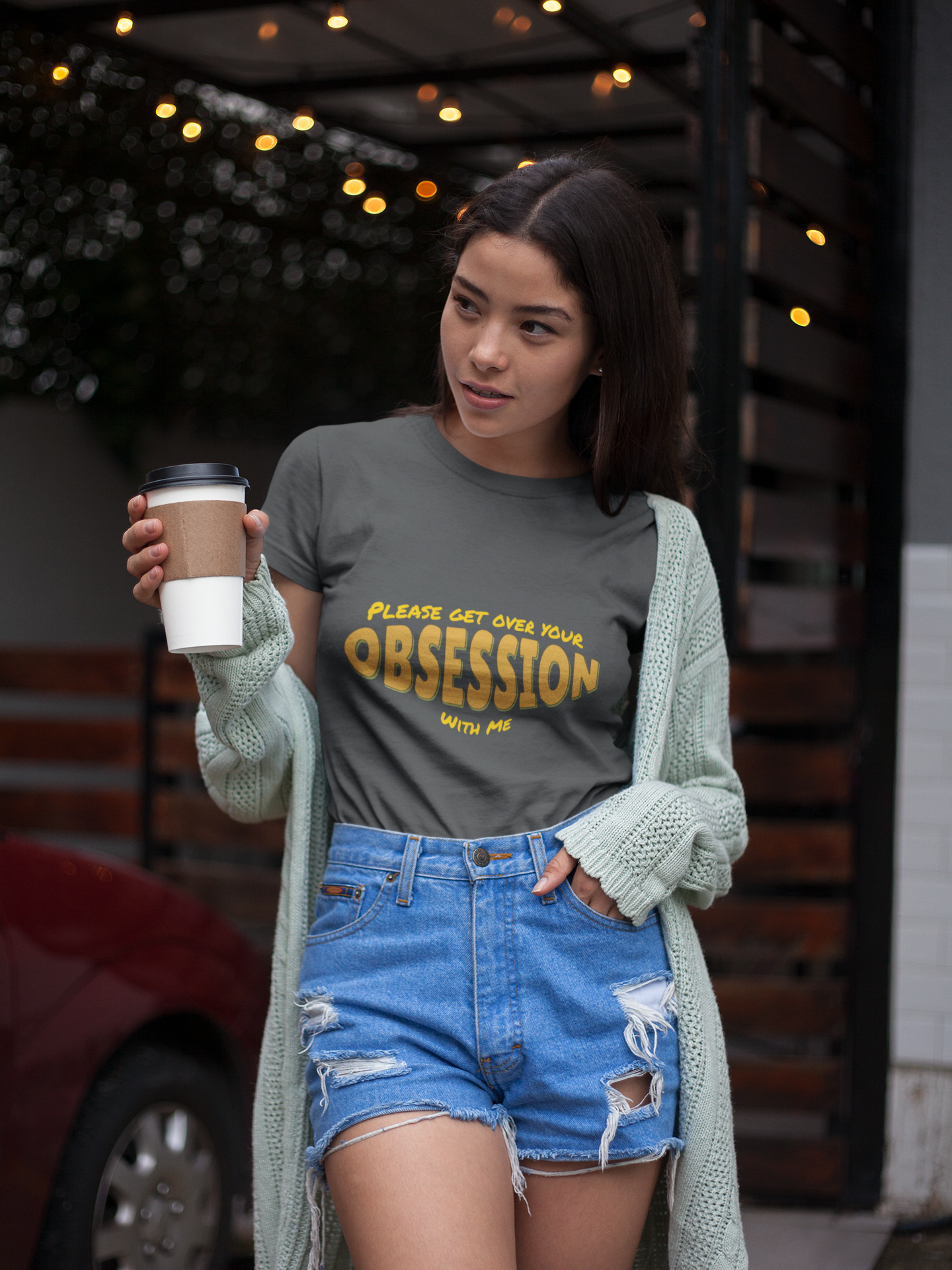Please Get Over Your Obsession With Me Tee, Funny Unisex Jersey Short Sleeve T-Shirt, Sarcastic Graphic Shirt, Humorous Unisex Top,