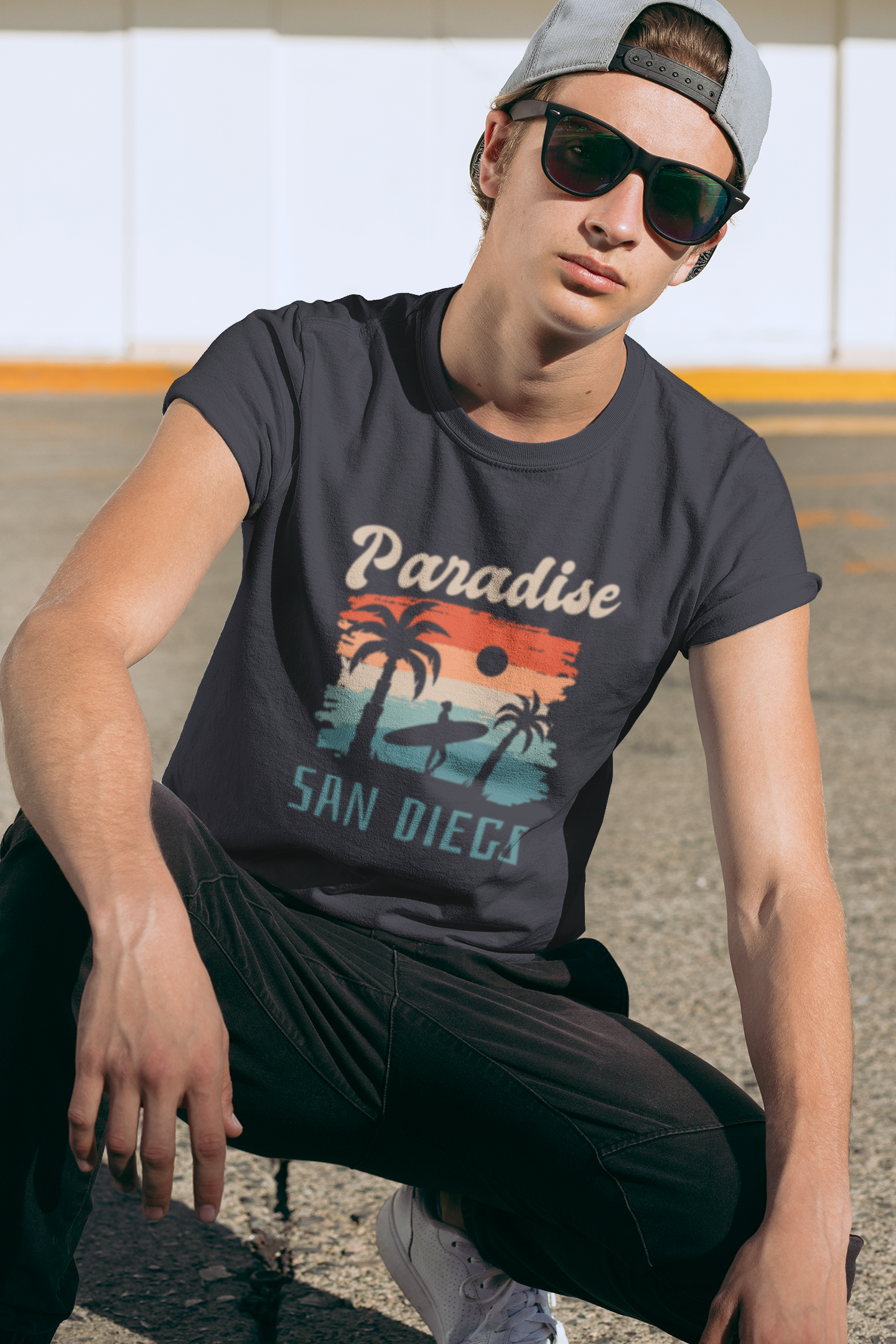 San Diego Paradise Unisex Tee, Vacation Tee, Fun T-Shirt, Travel Shirt, Beach Shirt