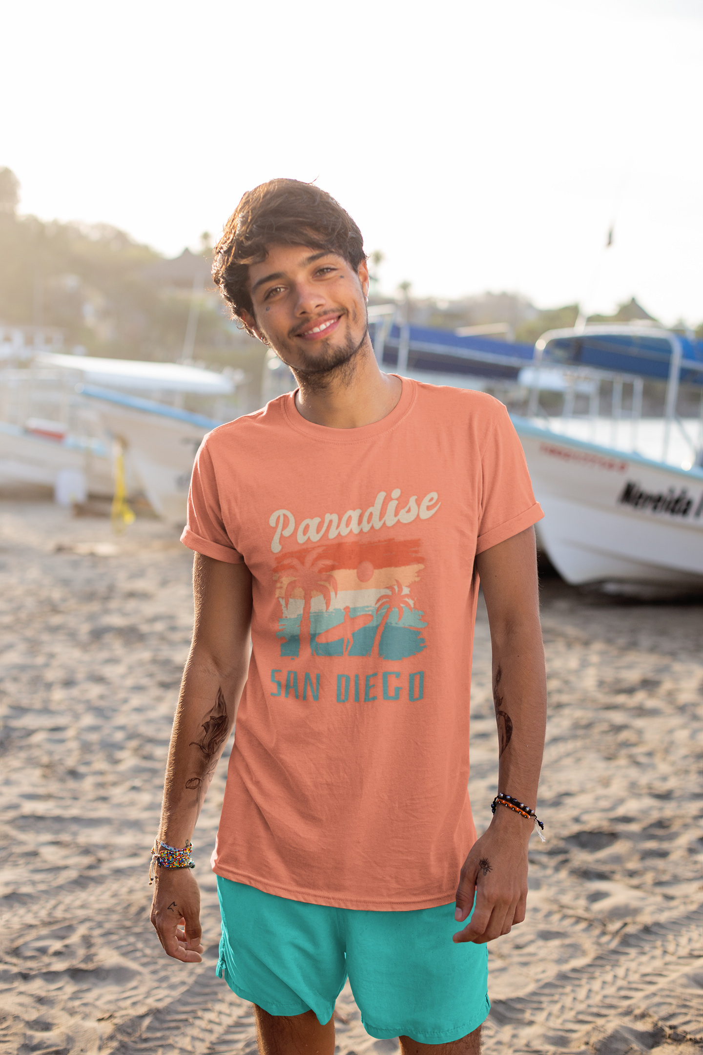 San Diego Paradise Unisex Tee, Vacation Tee, Fun T-Shirt, Travel Shirt, Beach Shirt